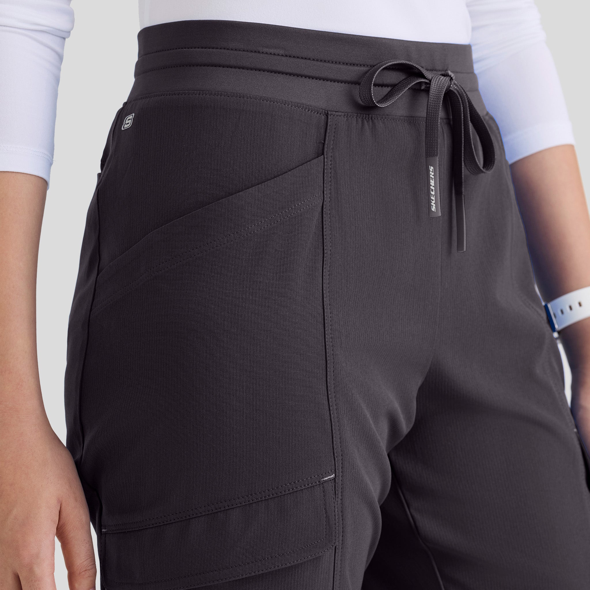 Reward 5 Pocket High Rise Fit & Flare Pant | Pewter