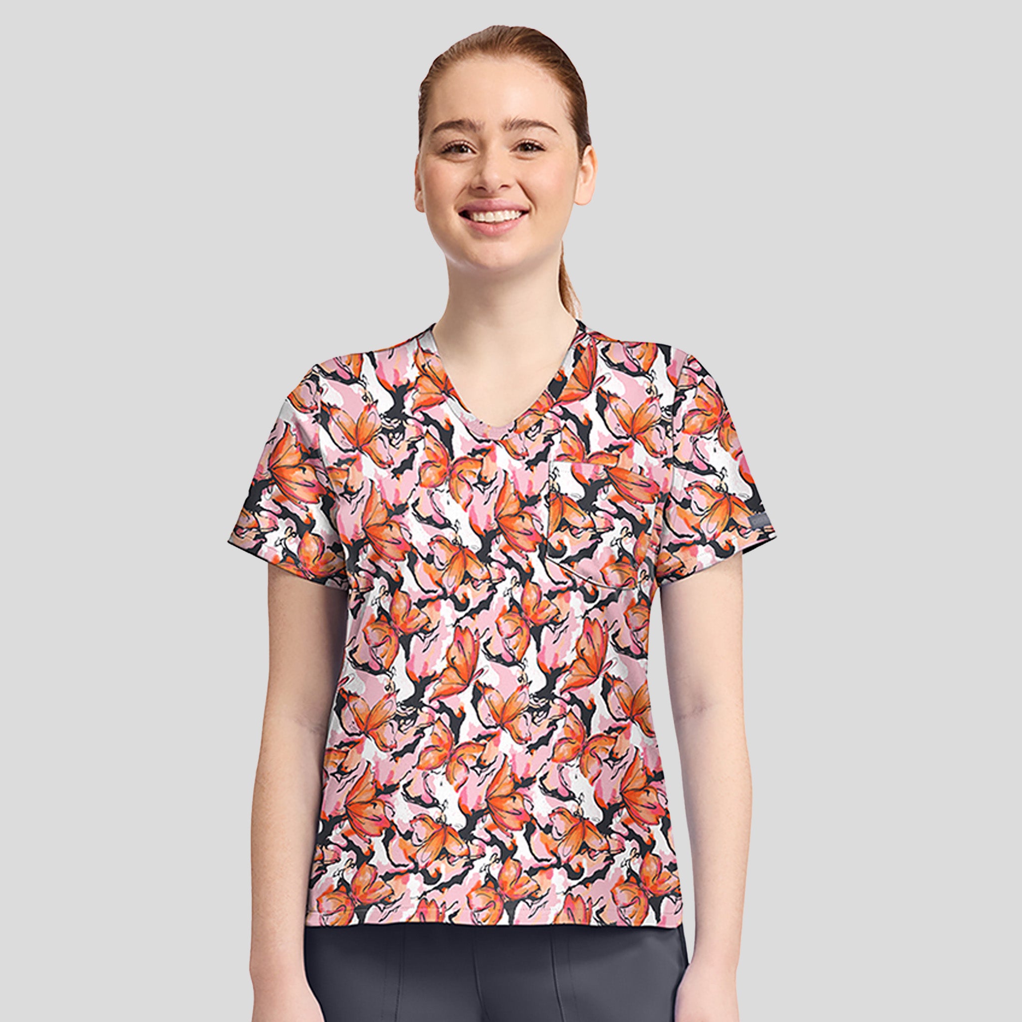 Print Top | Active Butterfly