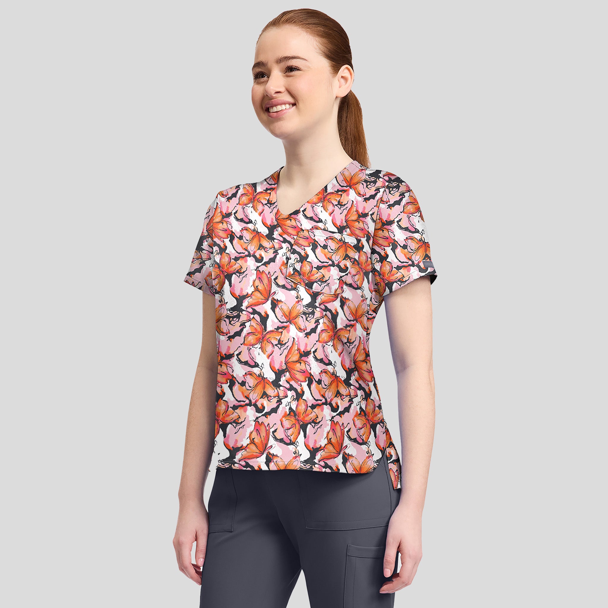 Print Top | Active Butterfly