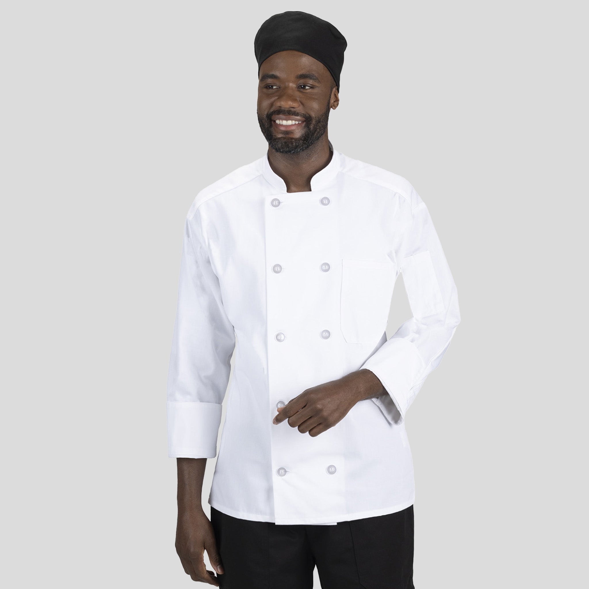 Classic Chef Coat - 10 Buttons | White