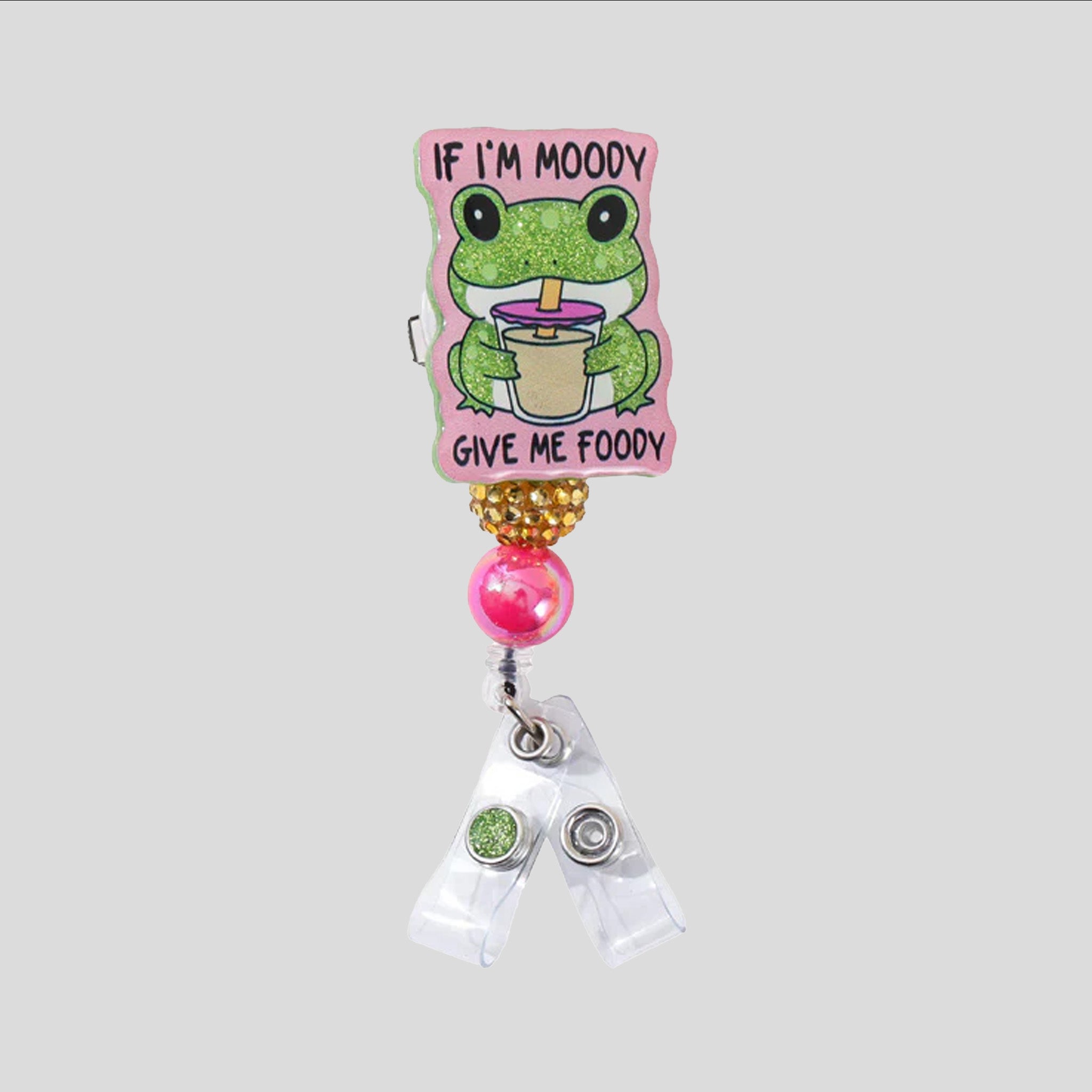 Glitterific Moody Badge Reel
