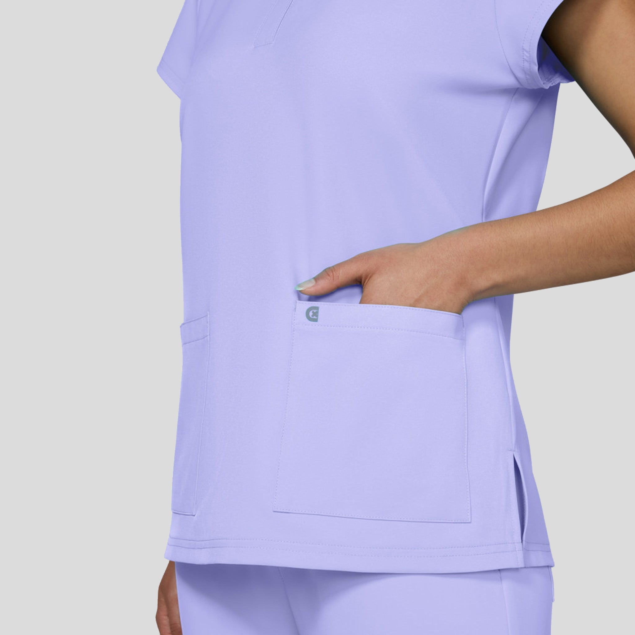Reese Top | Digital Lavender