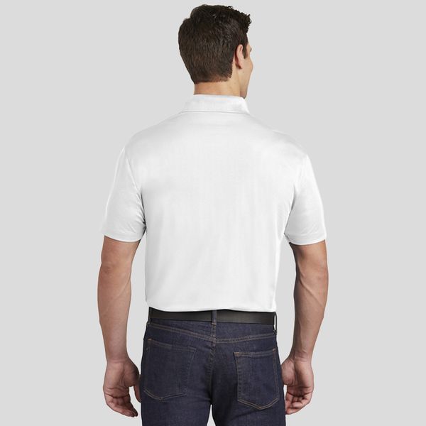 Micropique Sport-Wickยฎ Pocket Polo | White