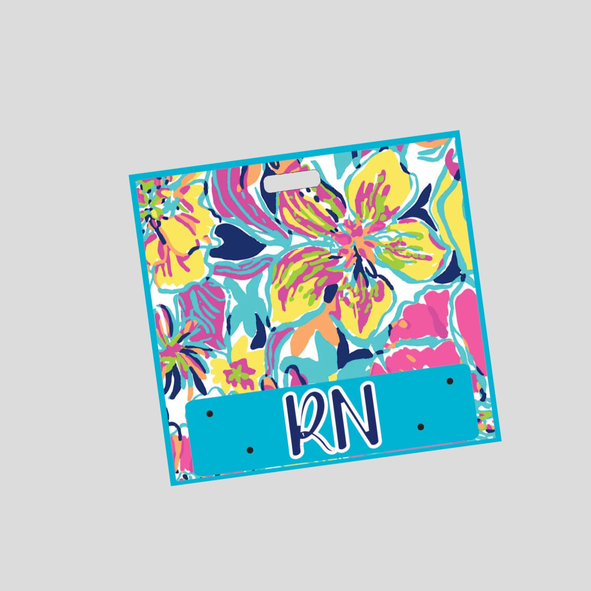 Badge Buddies Horizonal Tropical | RN