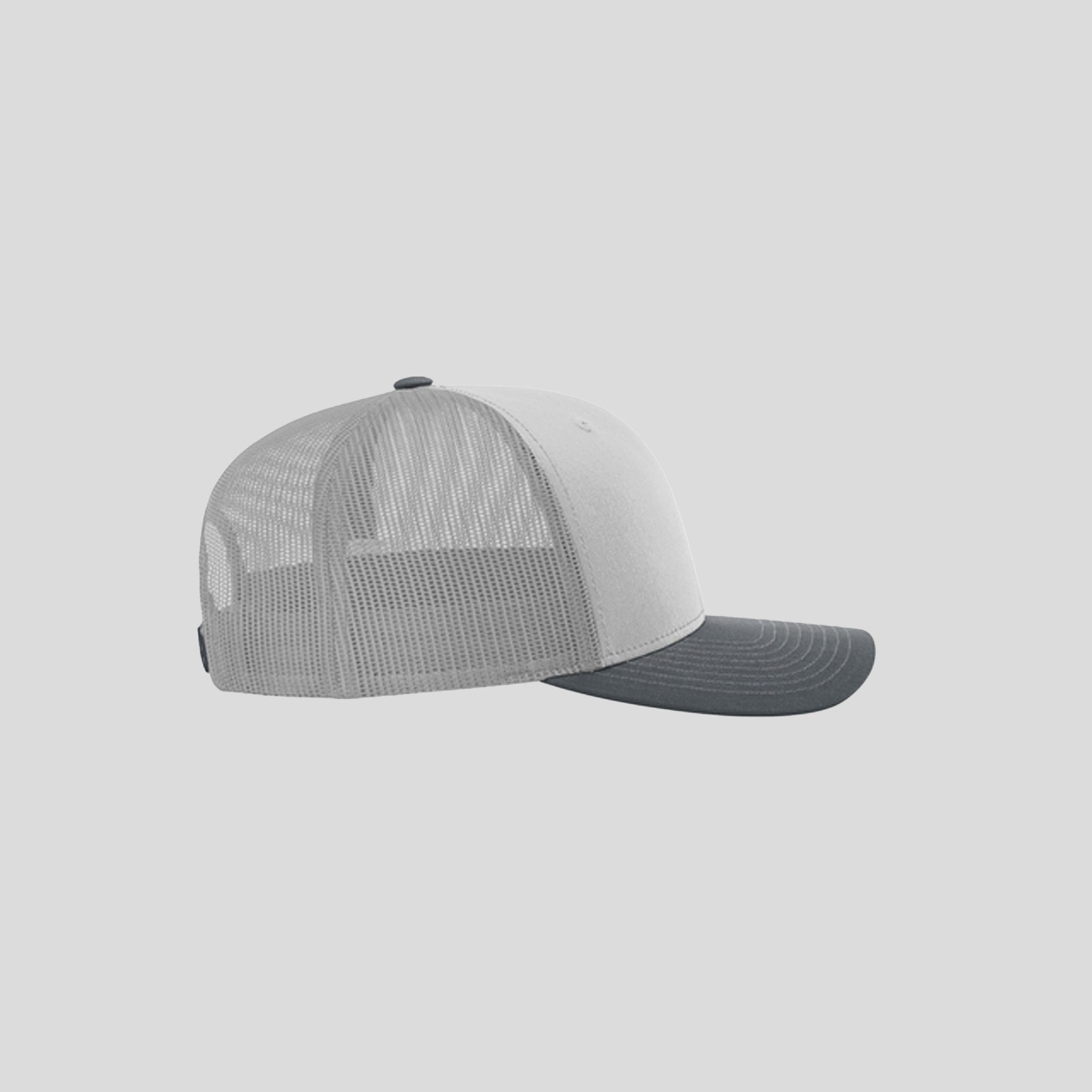 Richardson Trucker Cap | Light Grey Light Grey Gunmetal