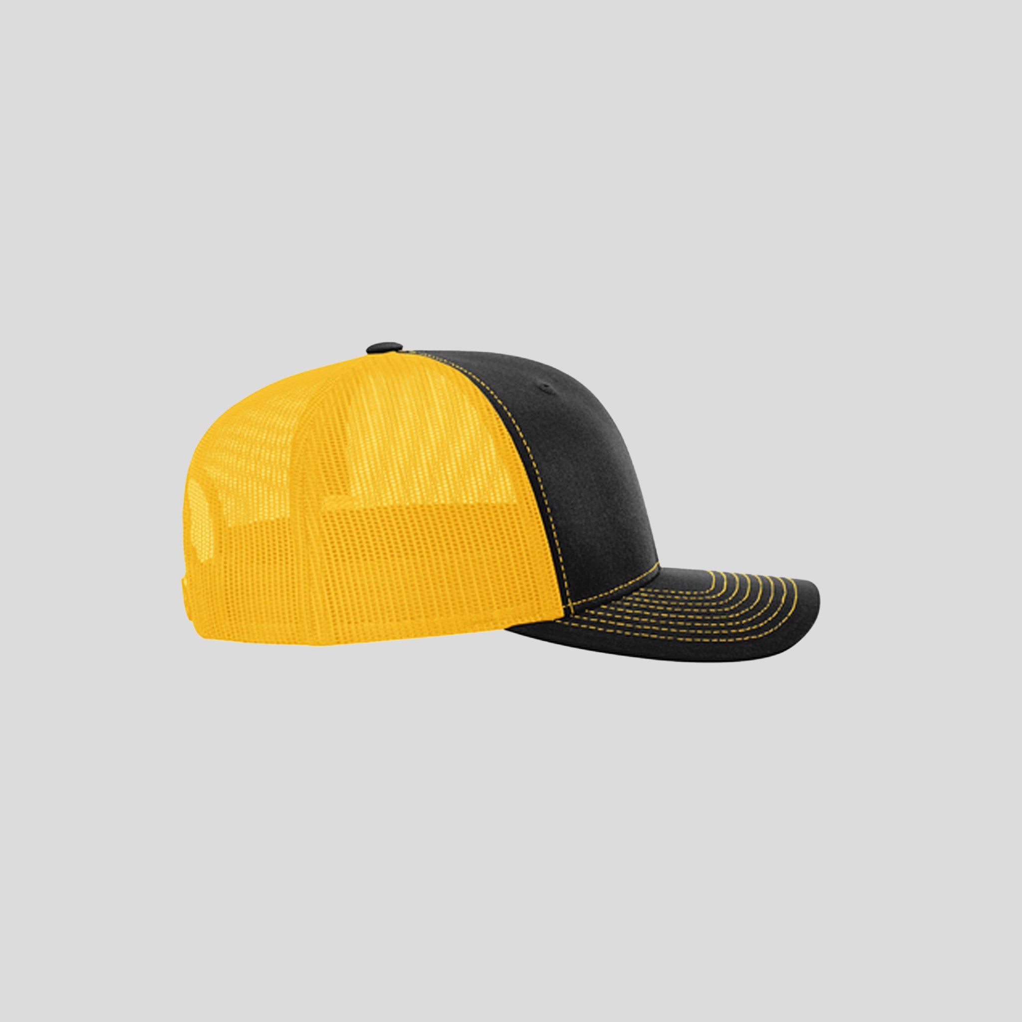 Richardson Trucker Cap | Black/Gold