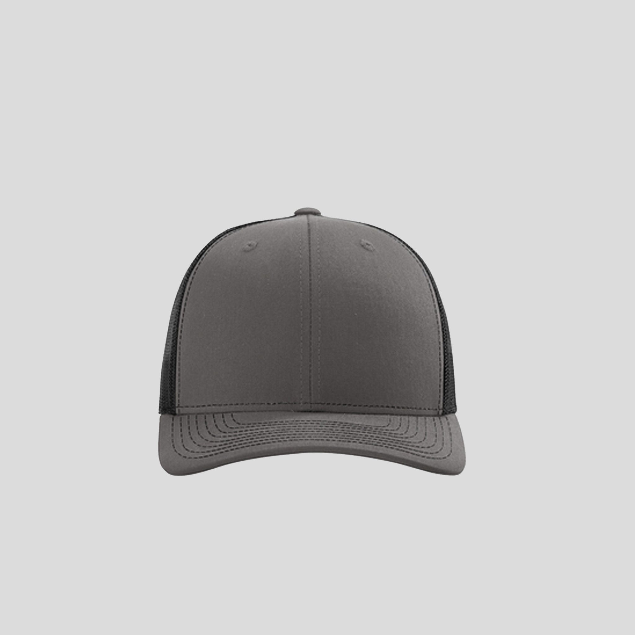 Richardson Trucker Cap | Charcoal/Black