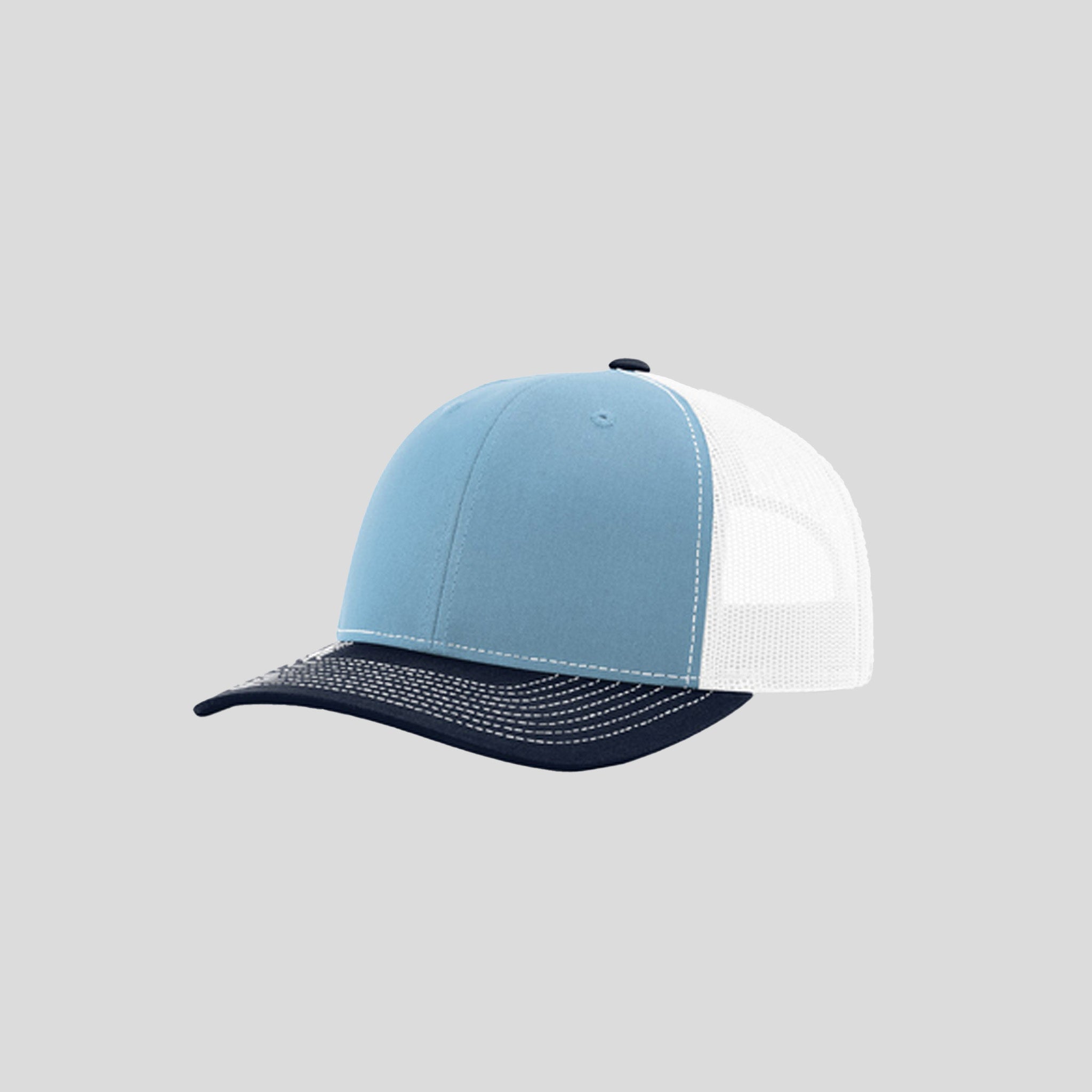 Richardson Trucker Cap | Columbia Blue/White/Navy