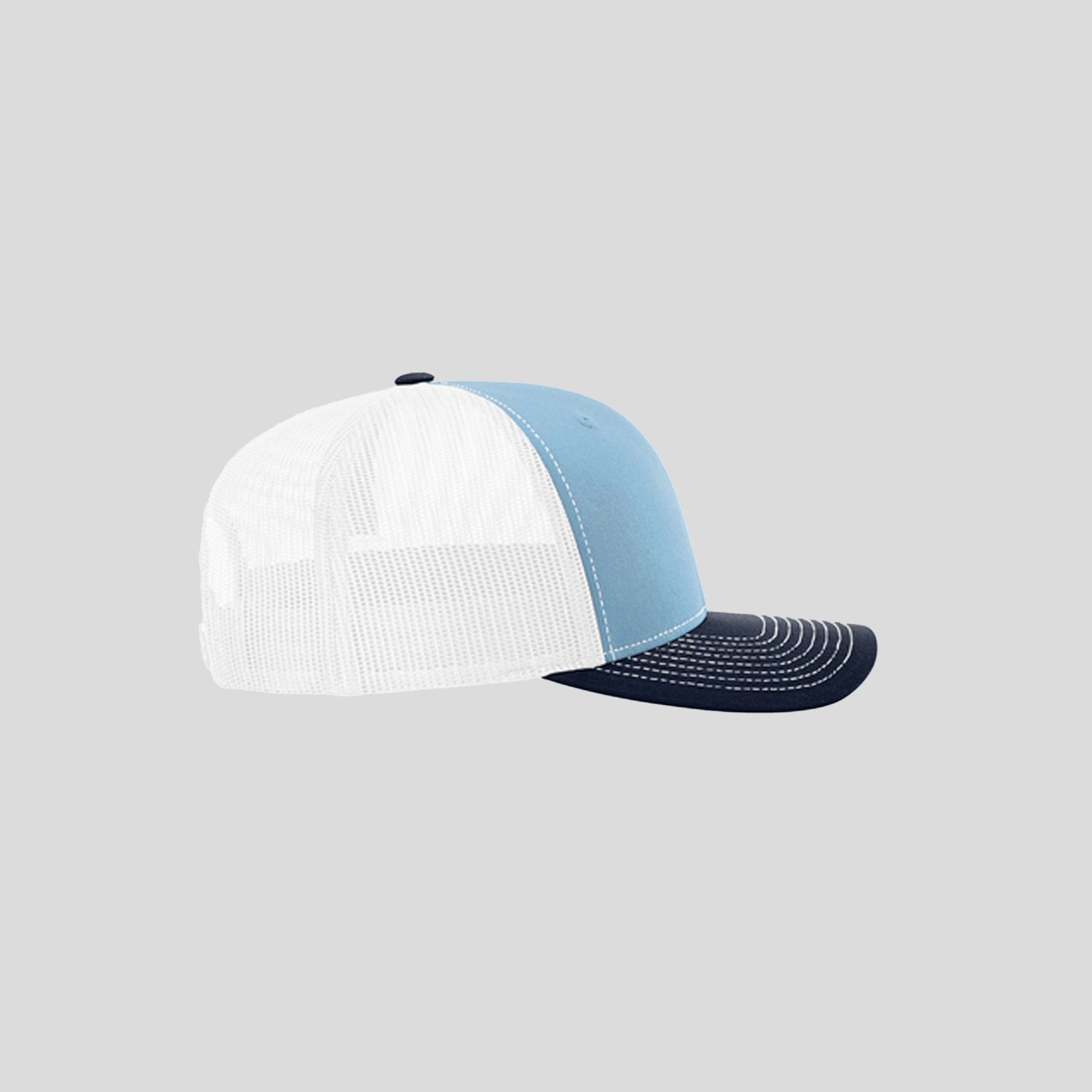 Richardson Trucker Cap | Columbia Blue/White/Navy