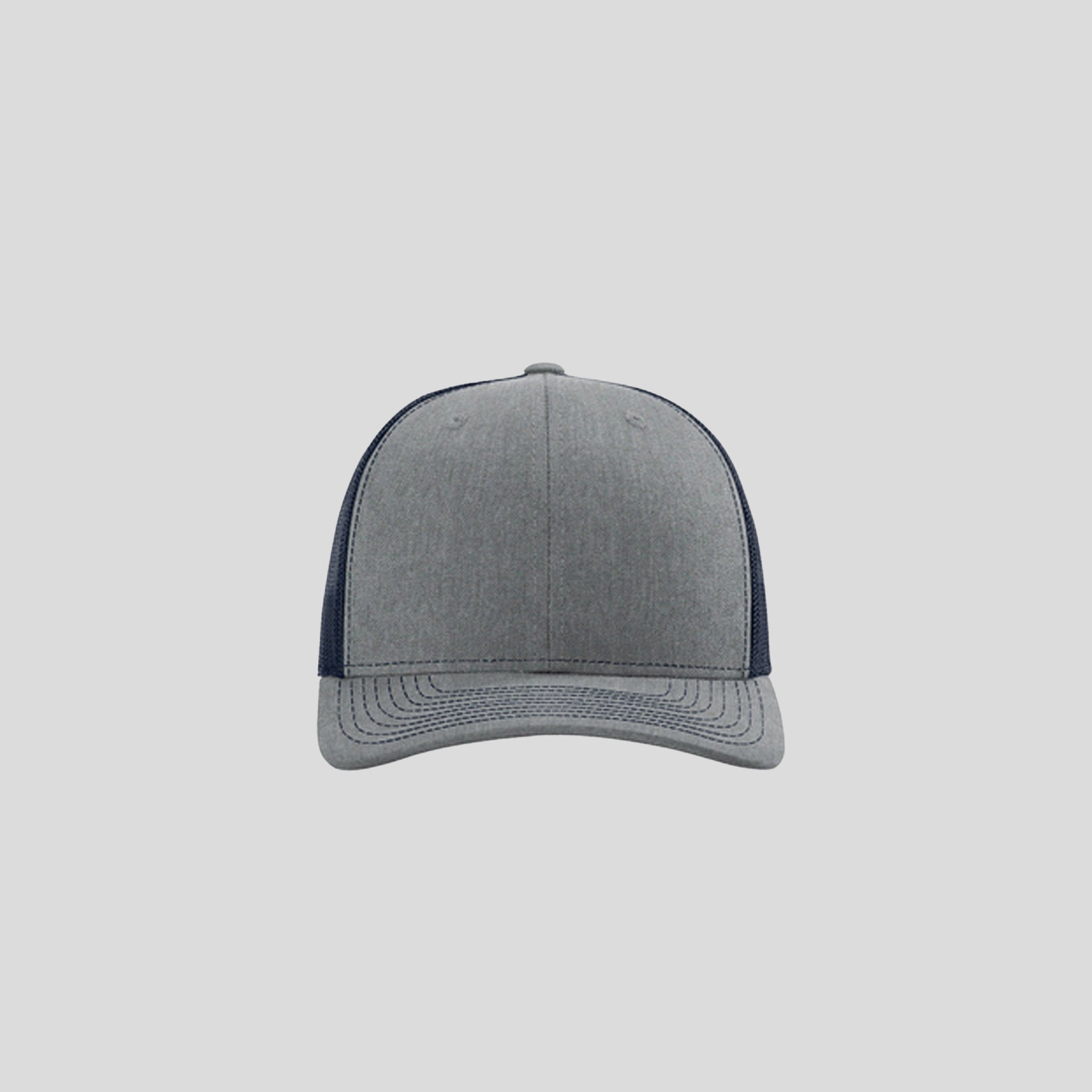 Richardson Trucker Cap | Heather Grey/Navy