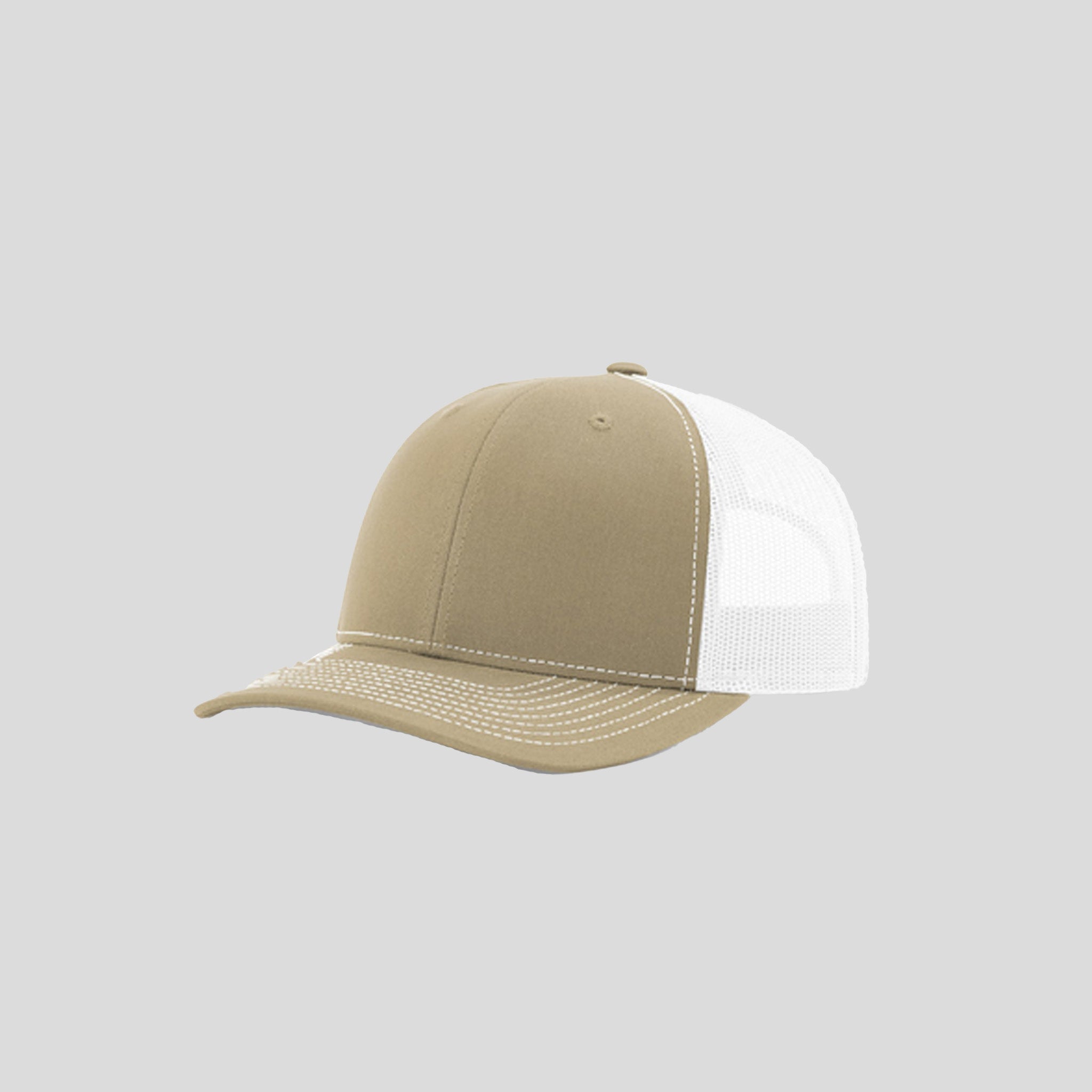 Richardson Trucker Cap | Khaki/White