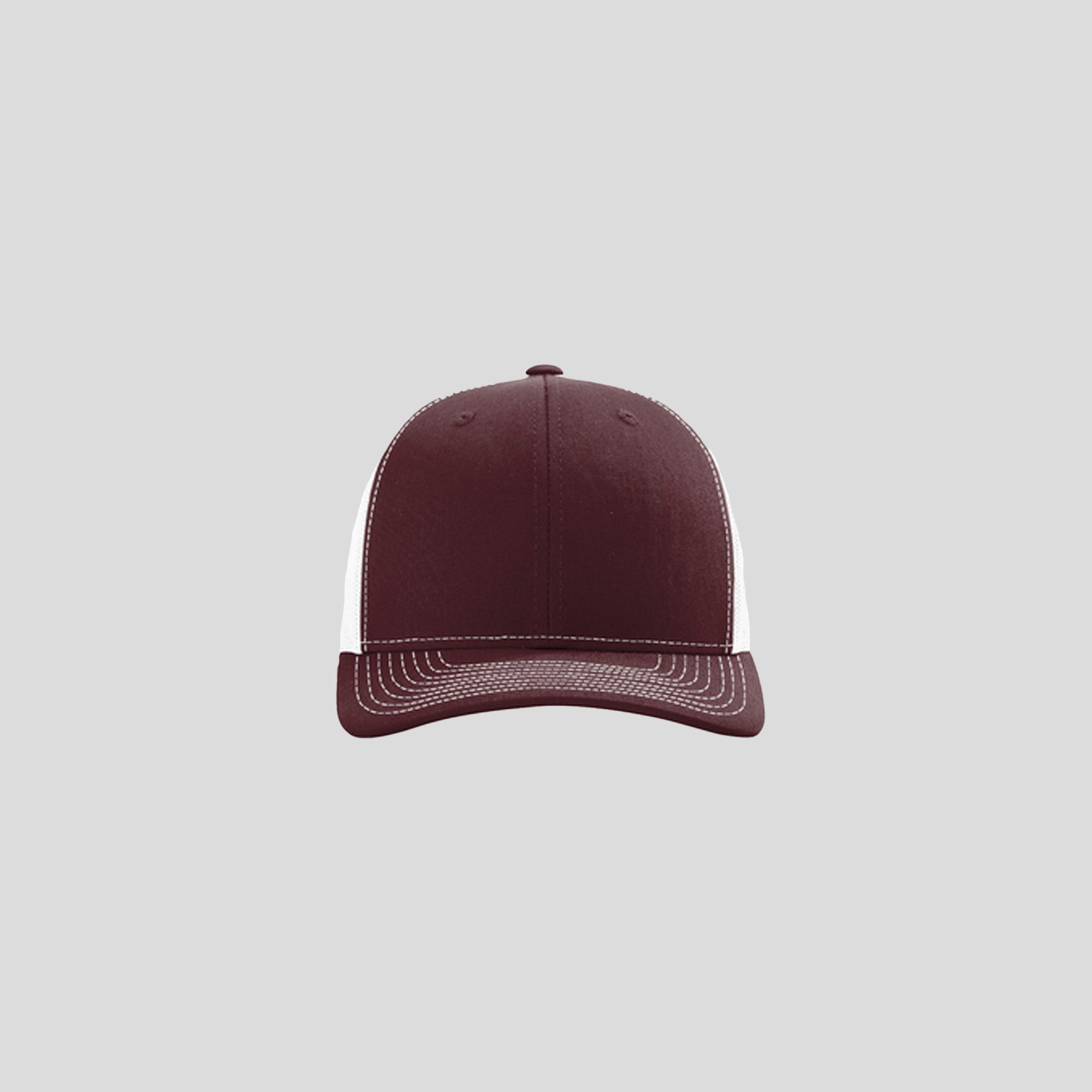 Richardson Trucker Cap | Maroon/White