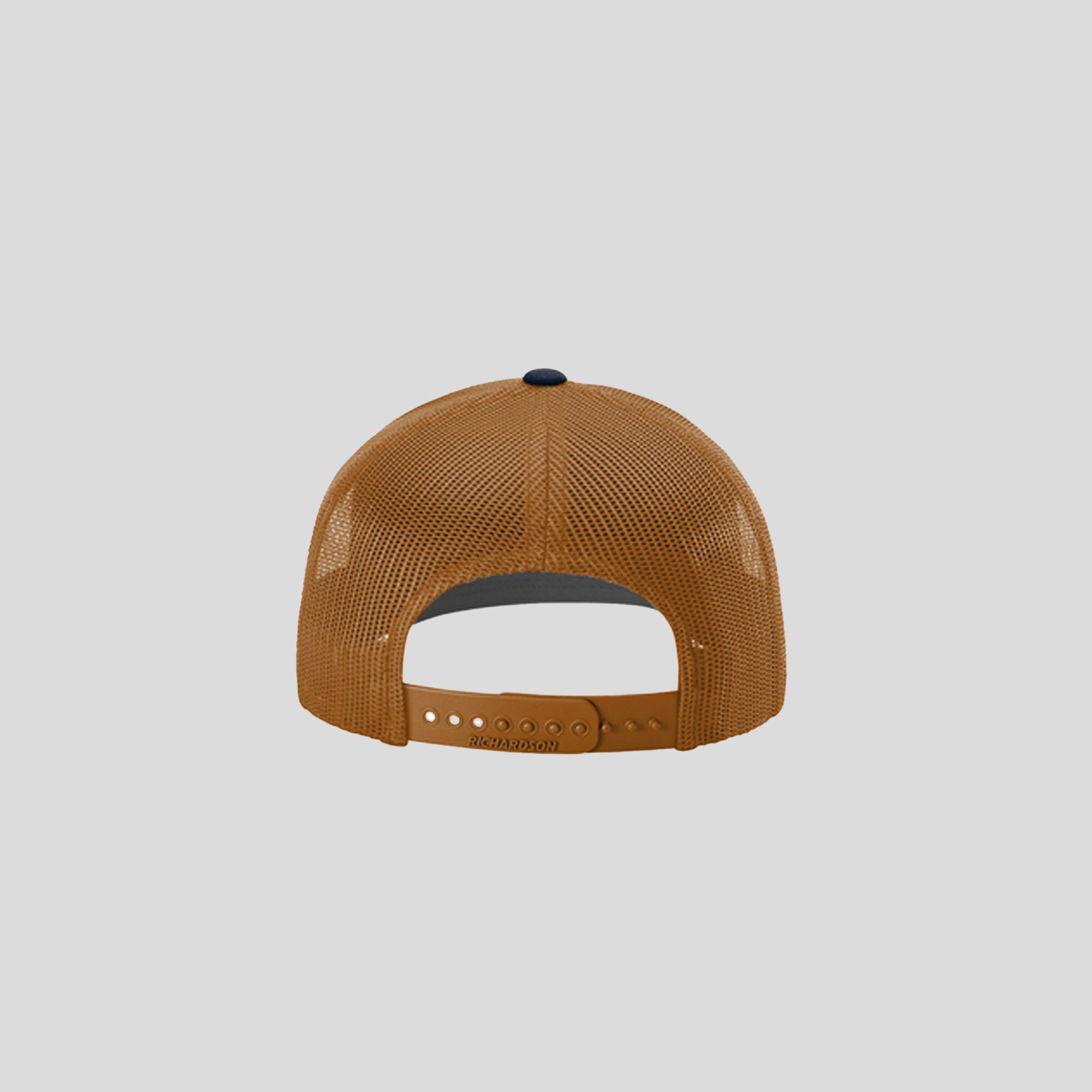 Richardson Trucker Cap | Navy/Caramel