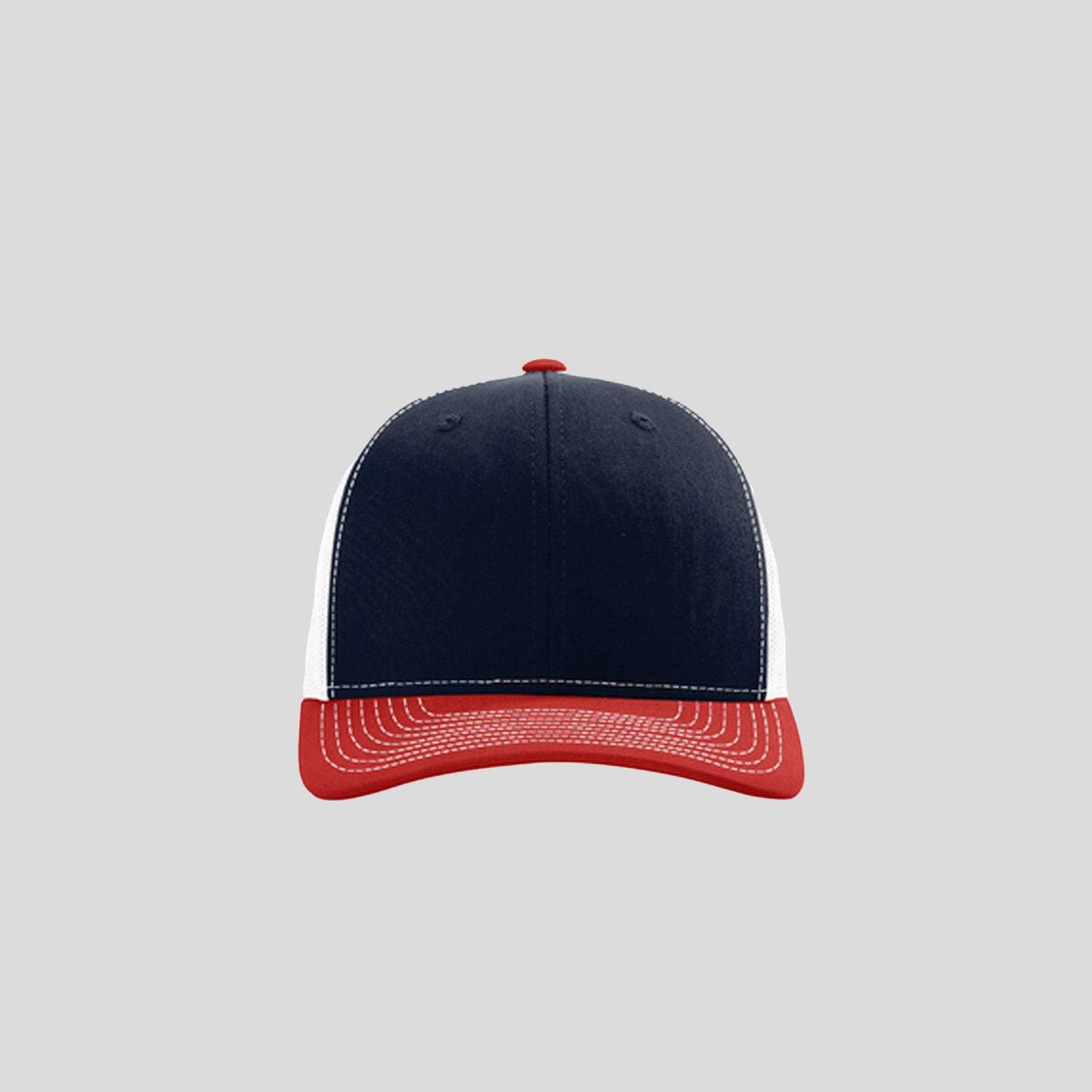 Richardson Trucker Cap | Navy/White/Red