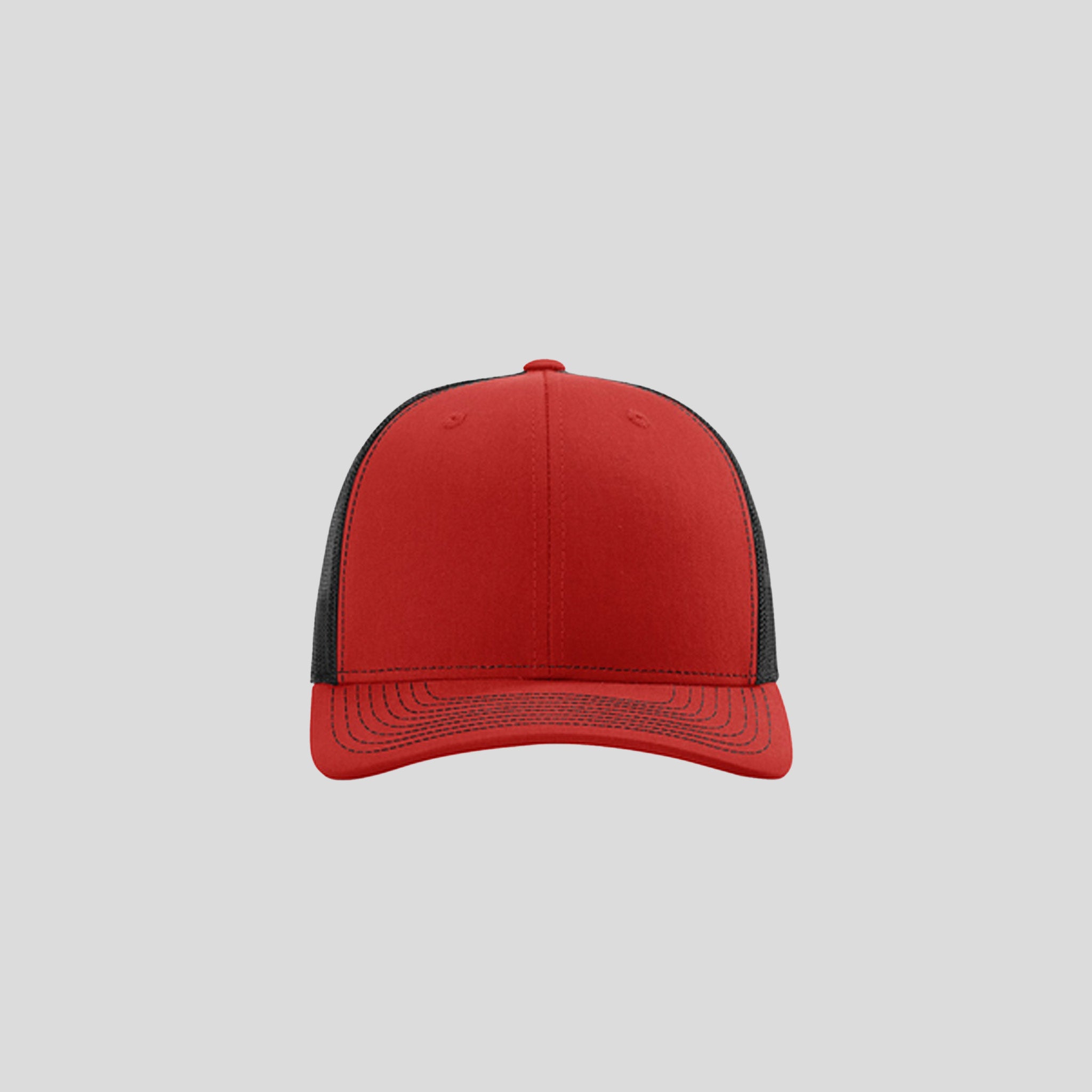 Richardson Trucker Cap | Red/Black