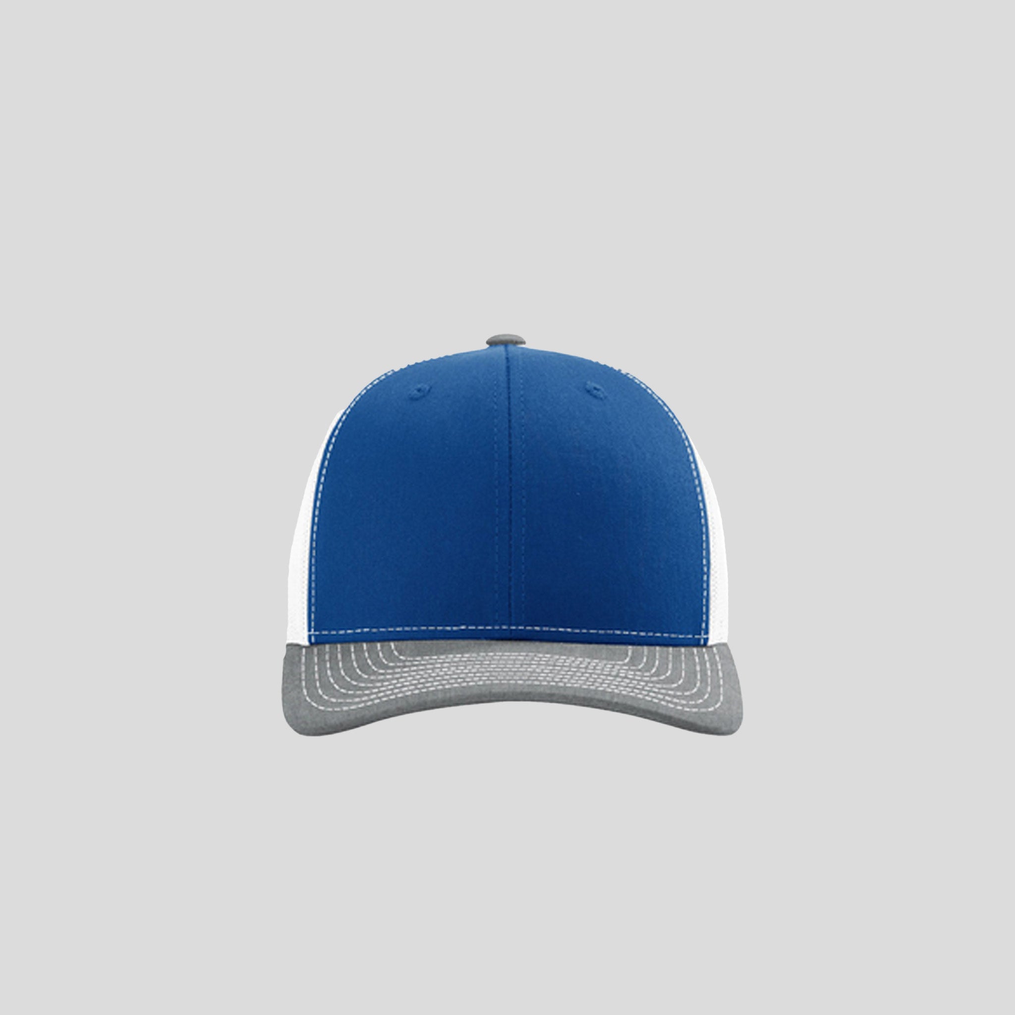 Richardson Trucker Cap | Royal/White/Heather Grey
