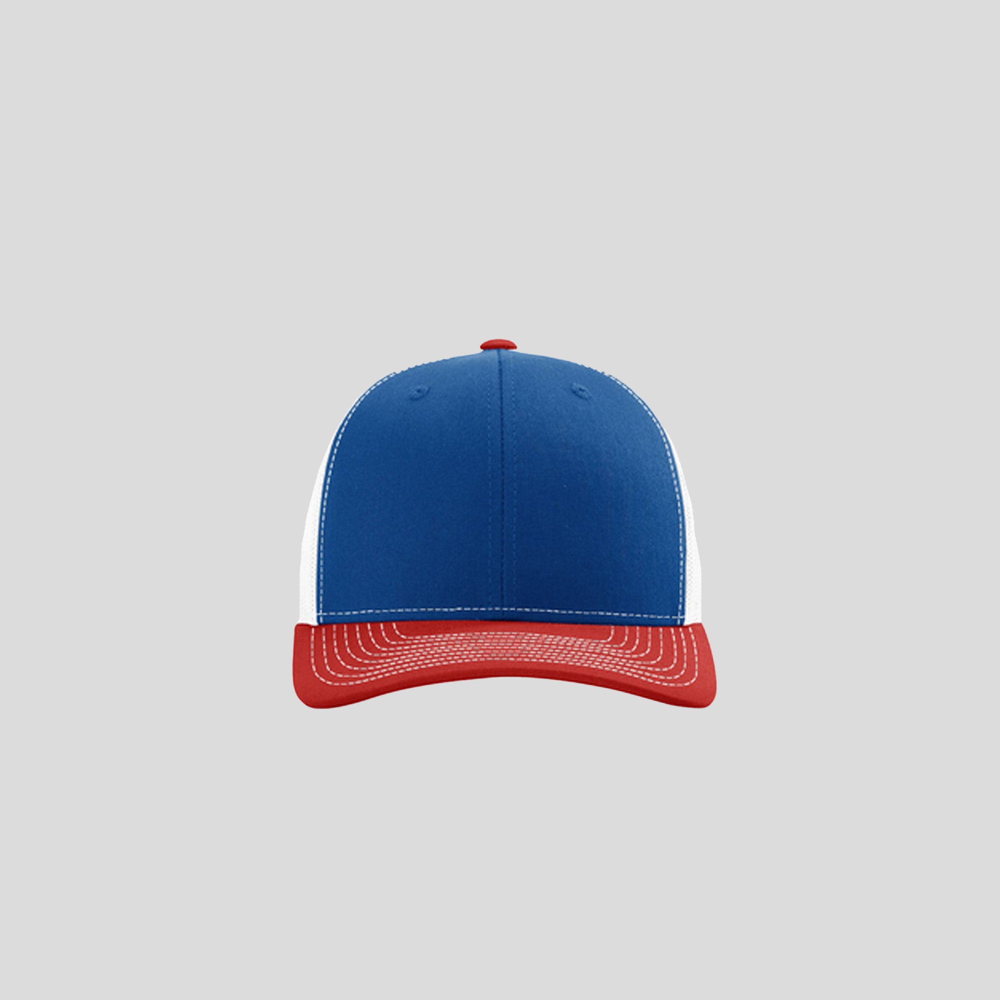 Richardson Trucker Cap | Royal/White/Red