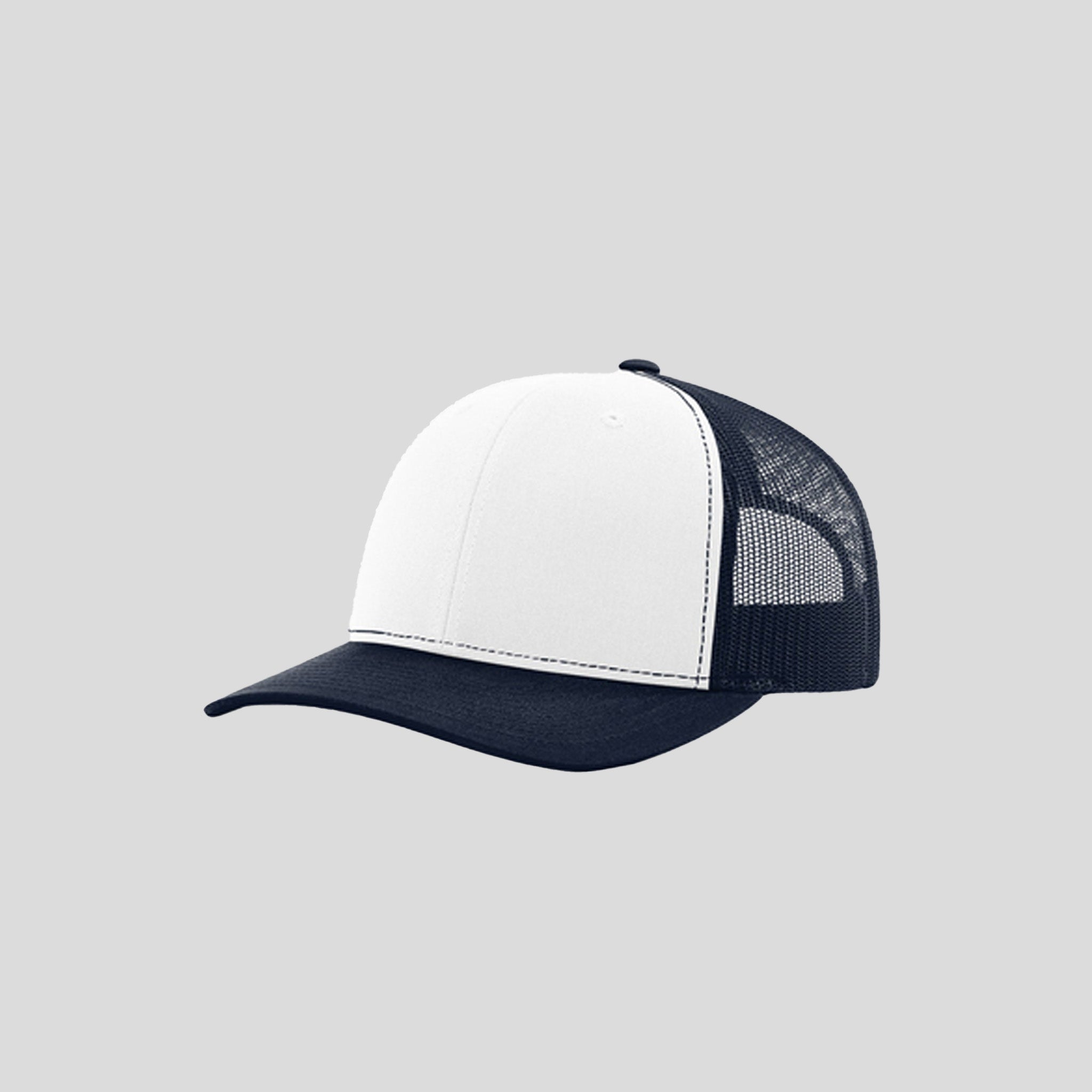 Richardson Trucker Cap | White/Navy/Navy