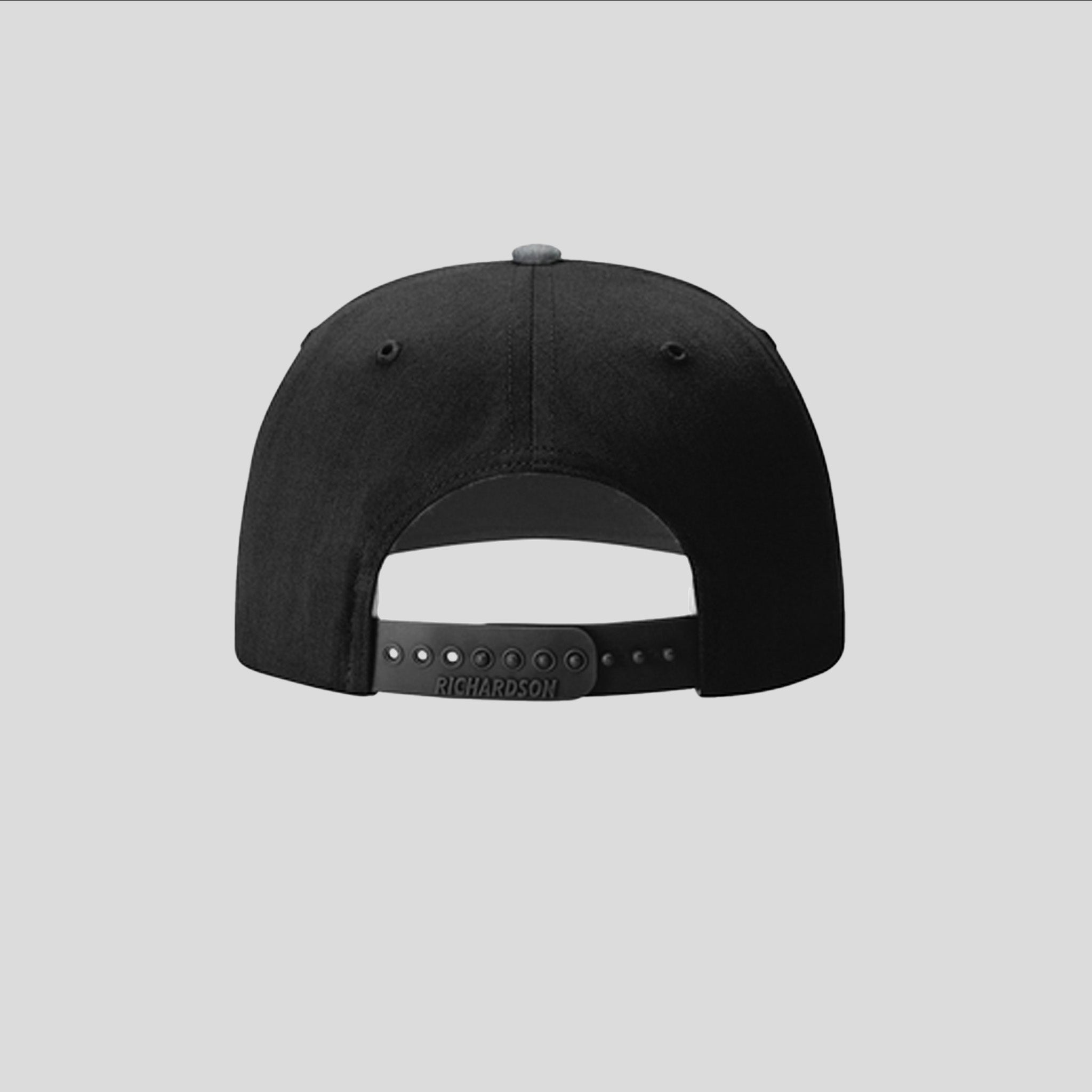 Solid Twill Trucker Hat | Heather Grey/Black