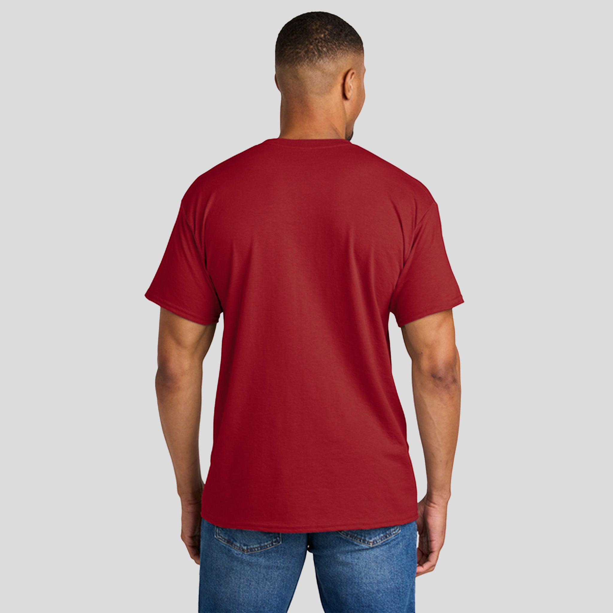 Gildanยฎ DryBlendยฎ 50 Cotton/50 Poly T-Shirt | Scarlet Red