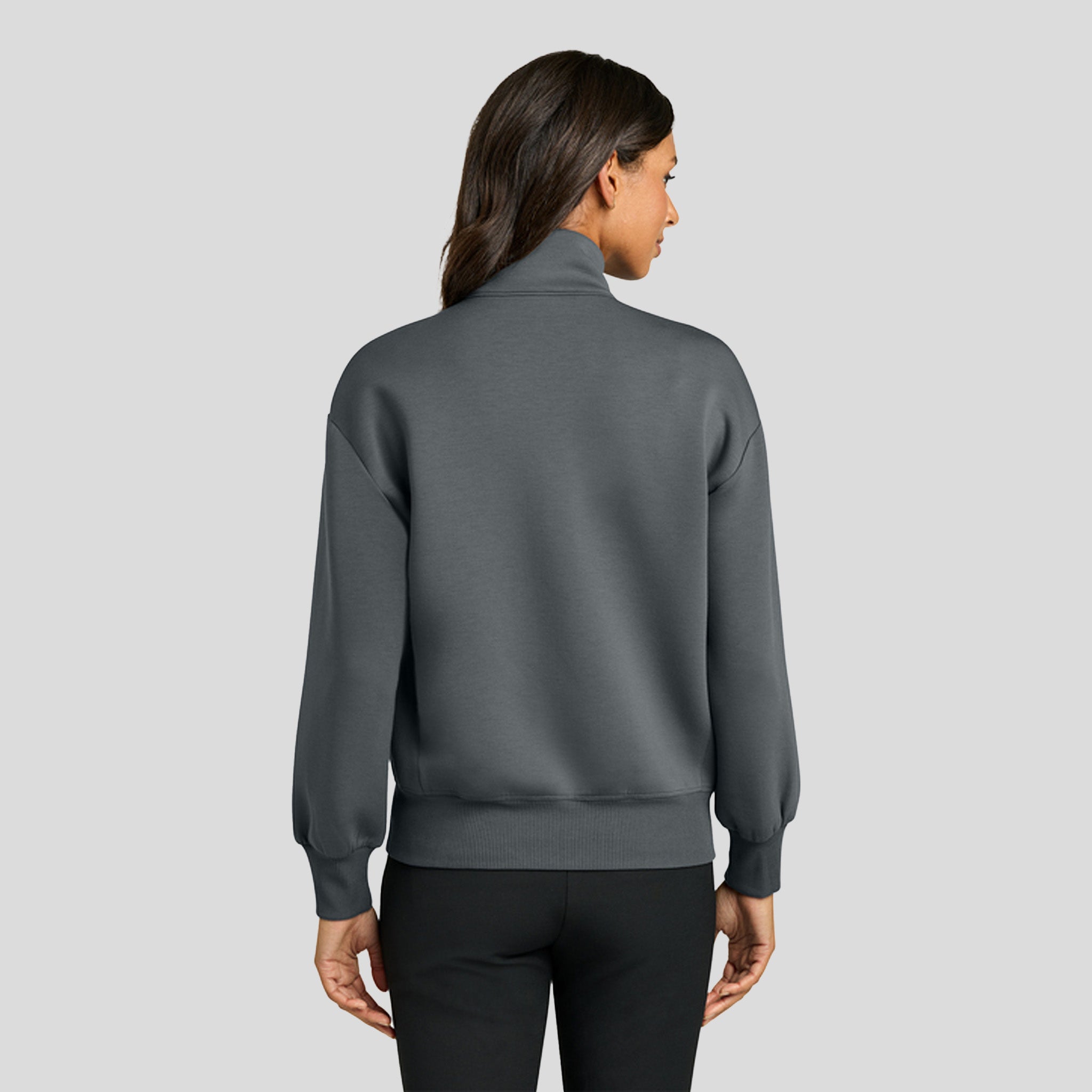 Womenβs Soft Spacer Full-Zip | Storm Grey