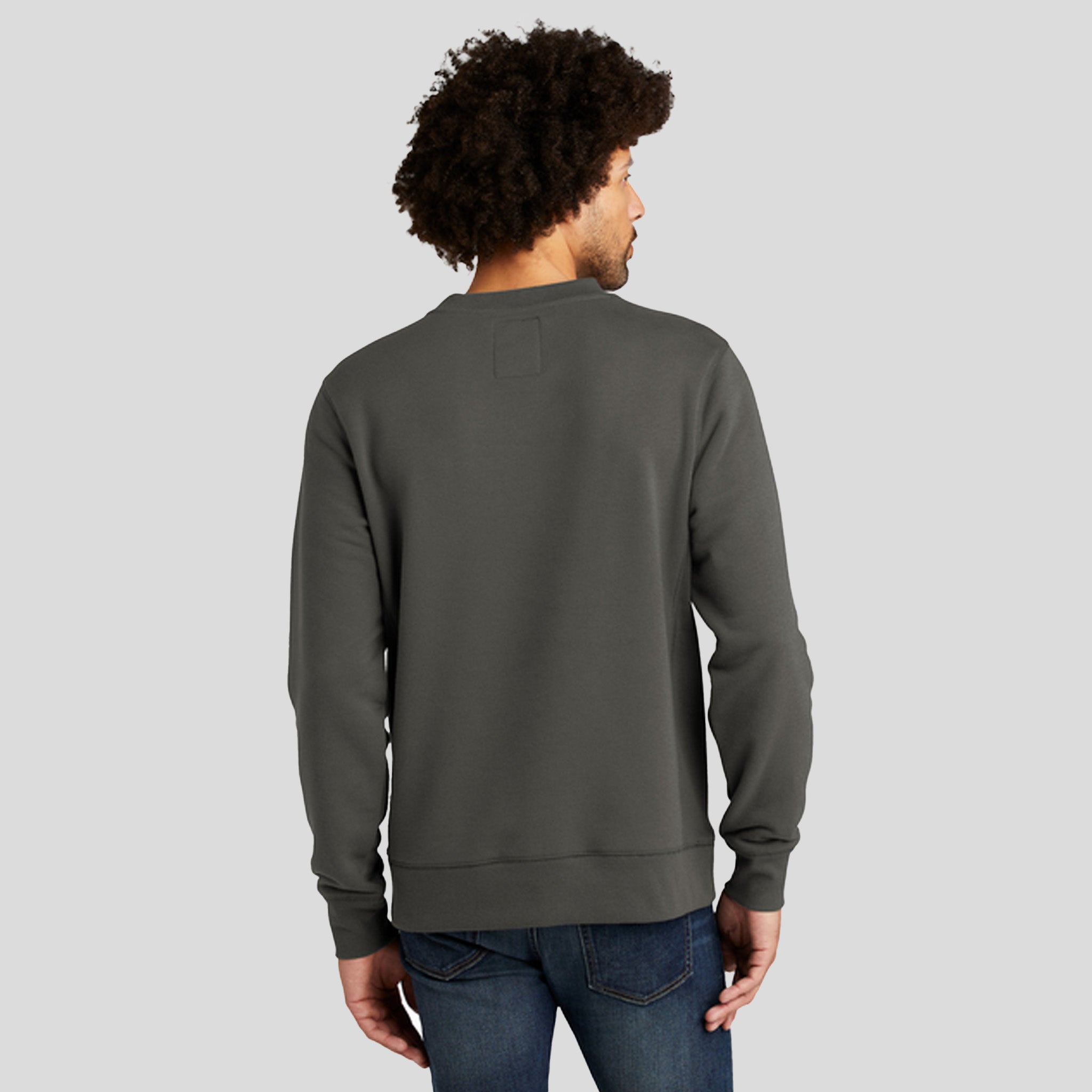 Men's French Terry Crew | Graphite
