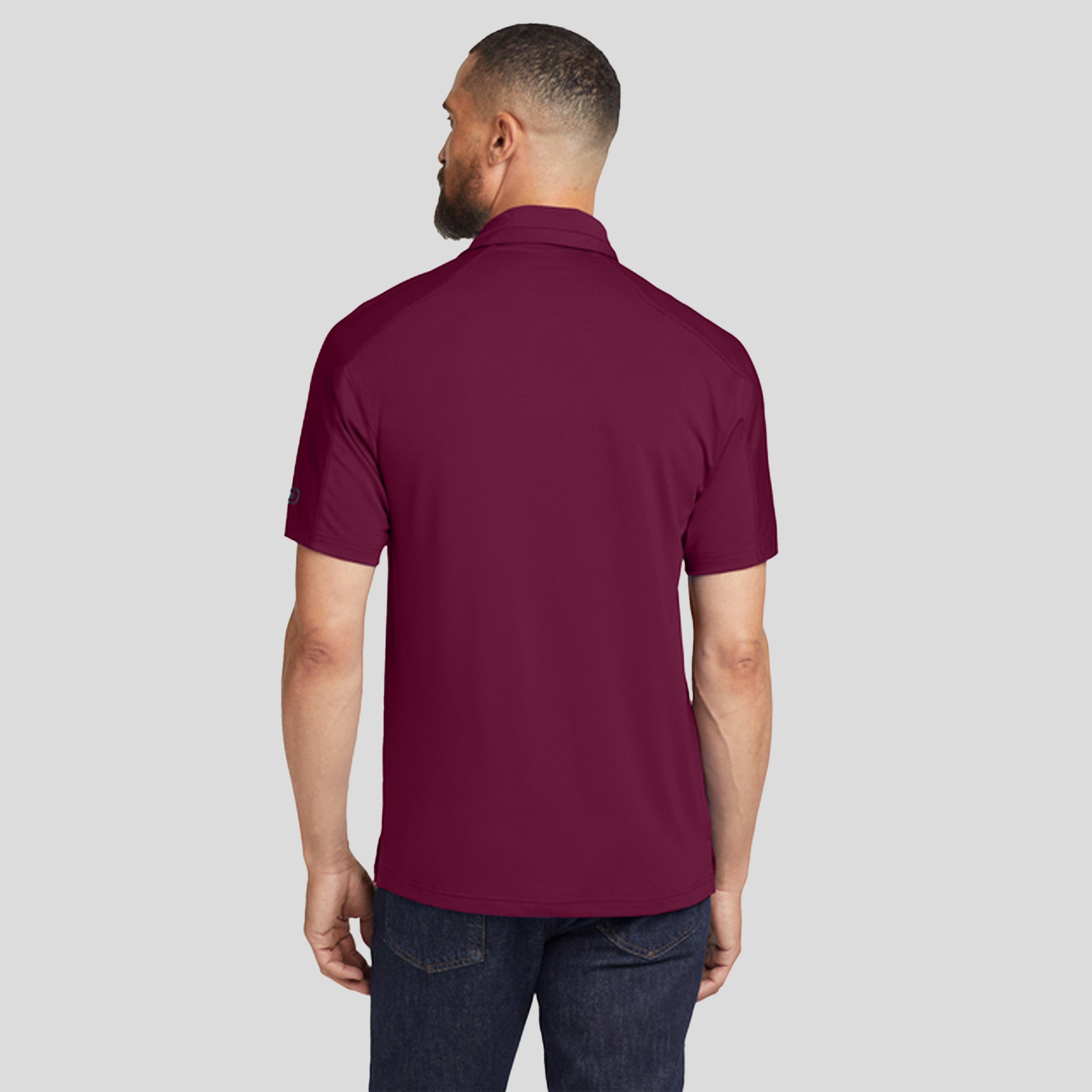 Linear Polo | Molten Maroon