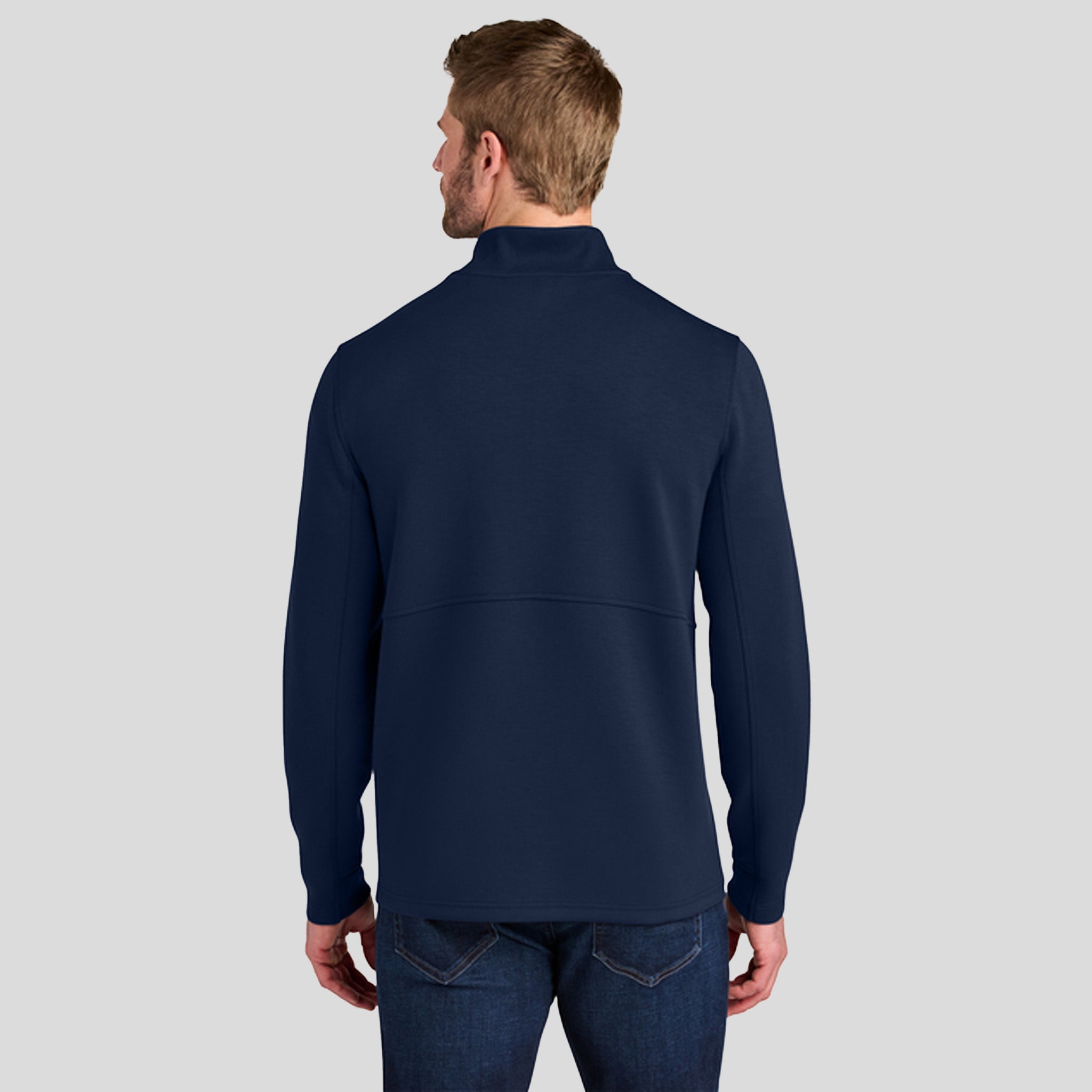 Transcend 1/4-Zip | River Blue Navy