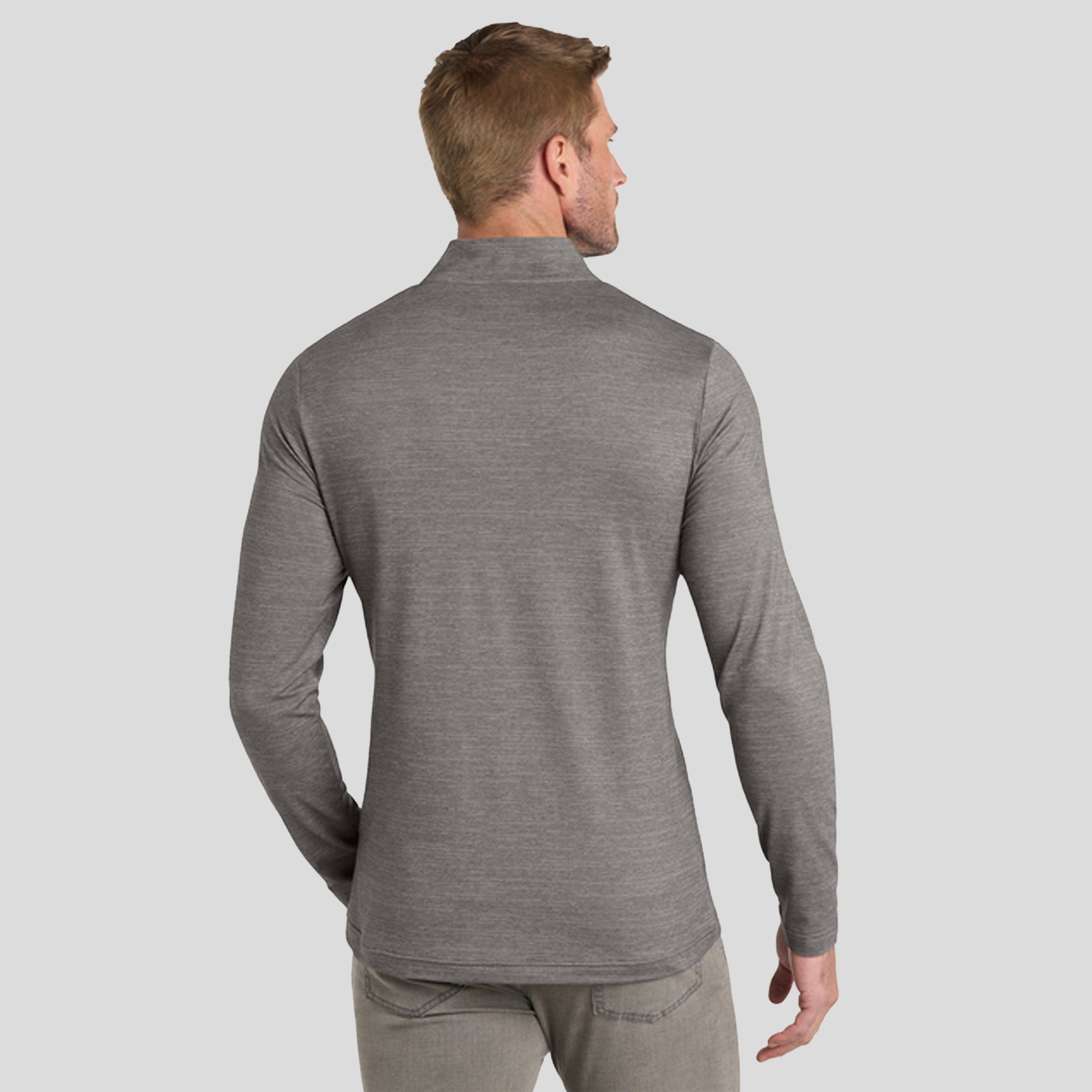 Crestview 1/4-Zip | Grey Heather