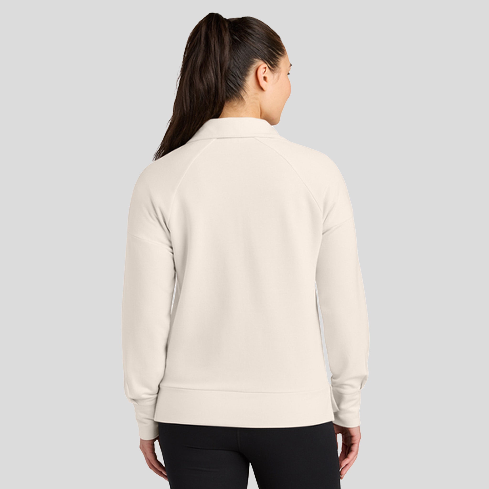 Womenβs Luuma 1/2-Zip | Light Suede