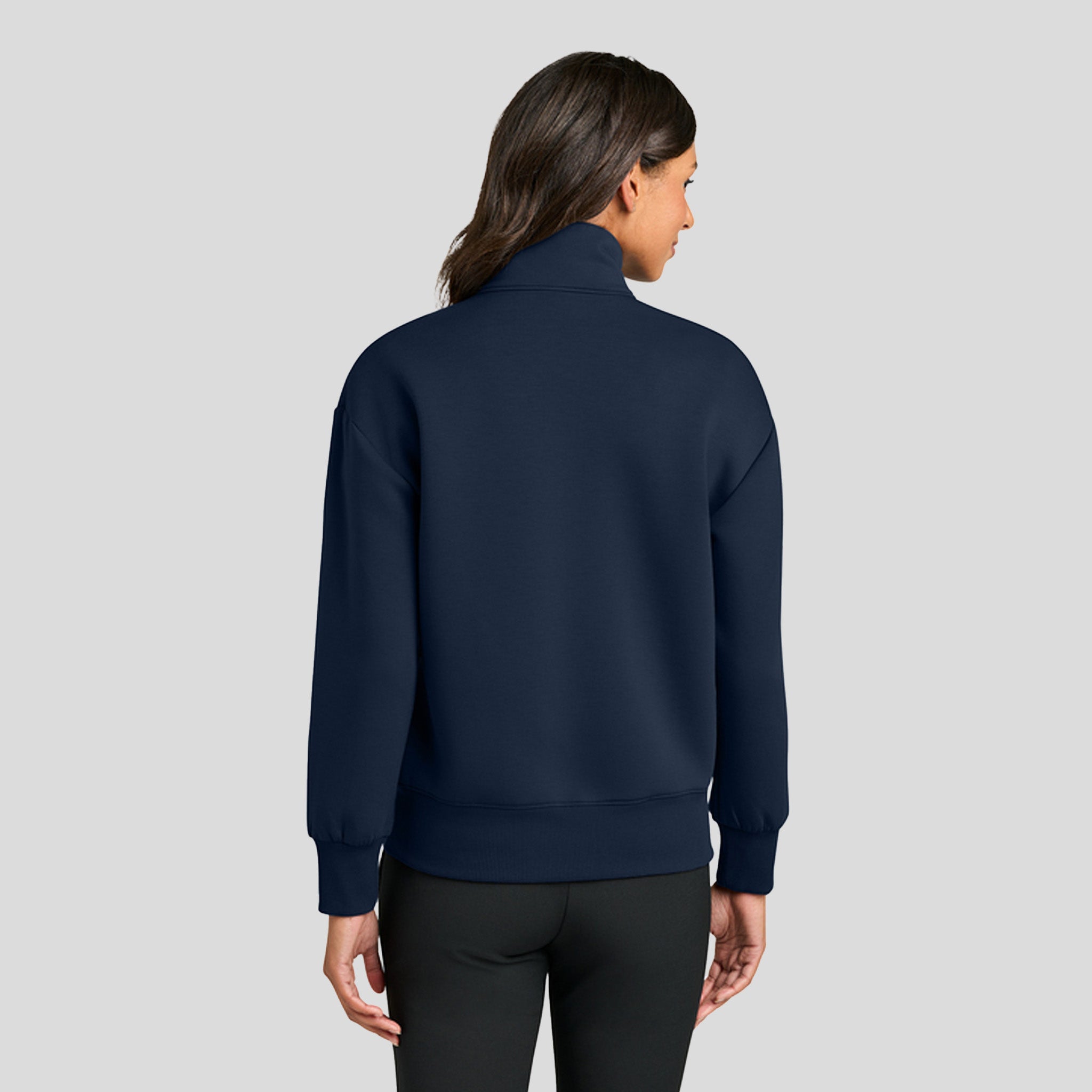 Womenβs Soft Spacer 1/4-Zip | Night Navy