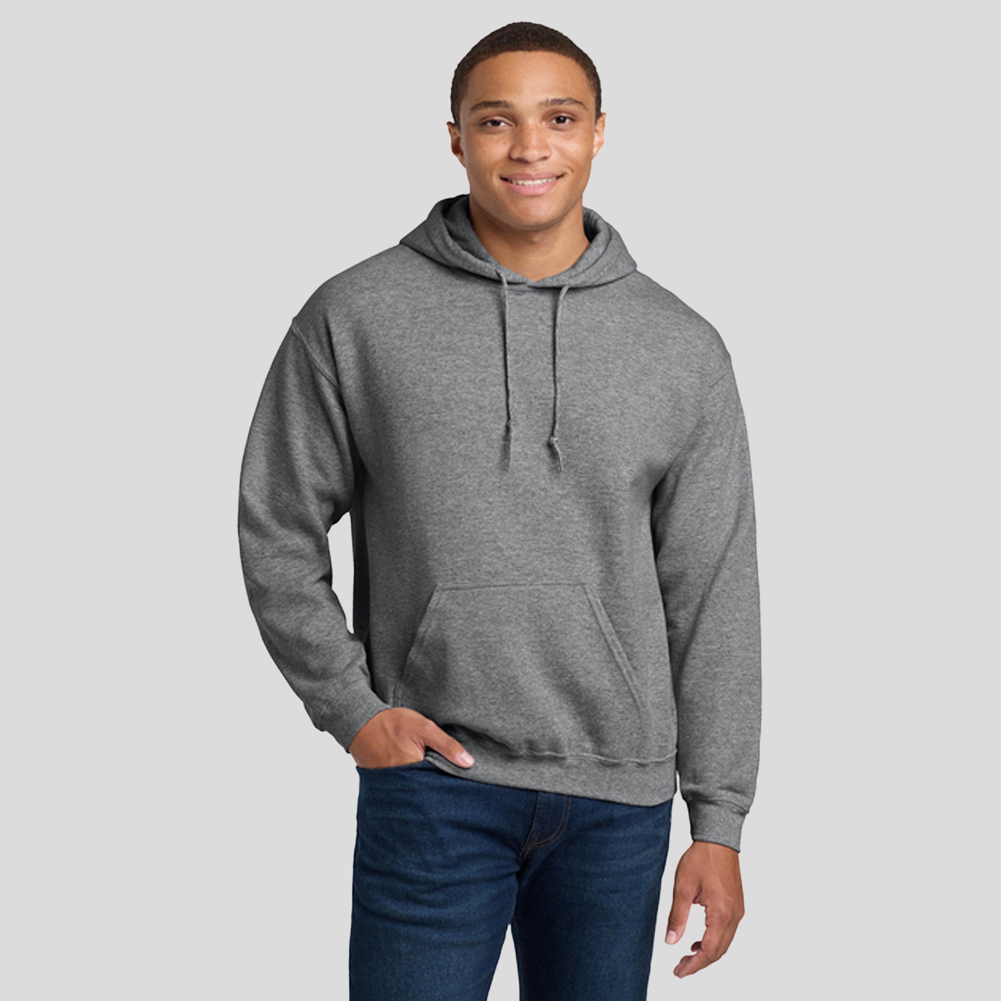 Heavy Blendβ’ Hooded Sweatshirt | Graphite Heather