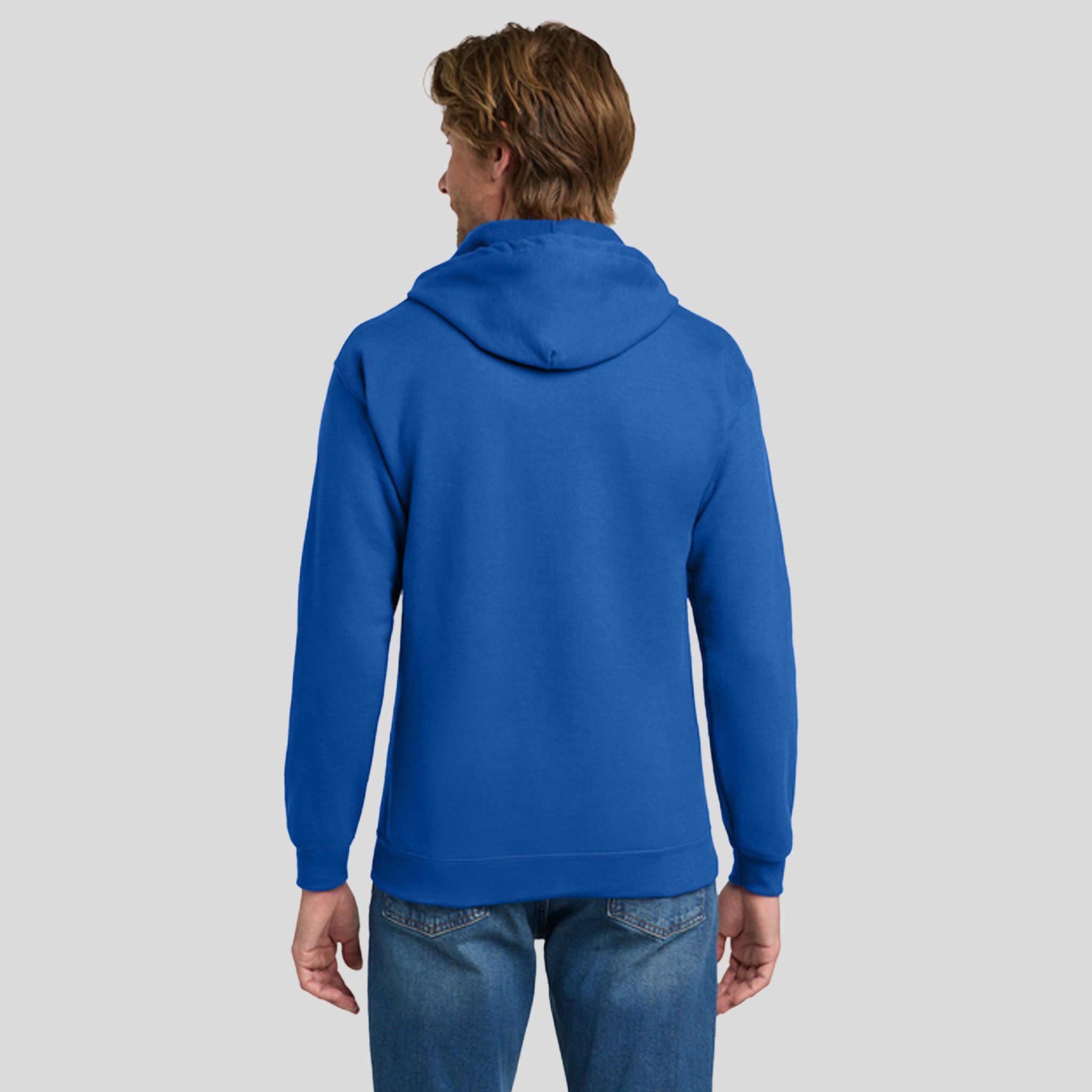 Heavy Blendβ’ Full-Zip Hooded Sweatshirt | Royal