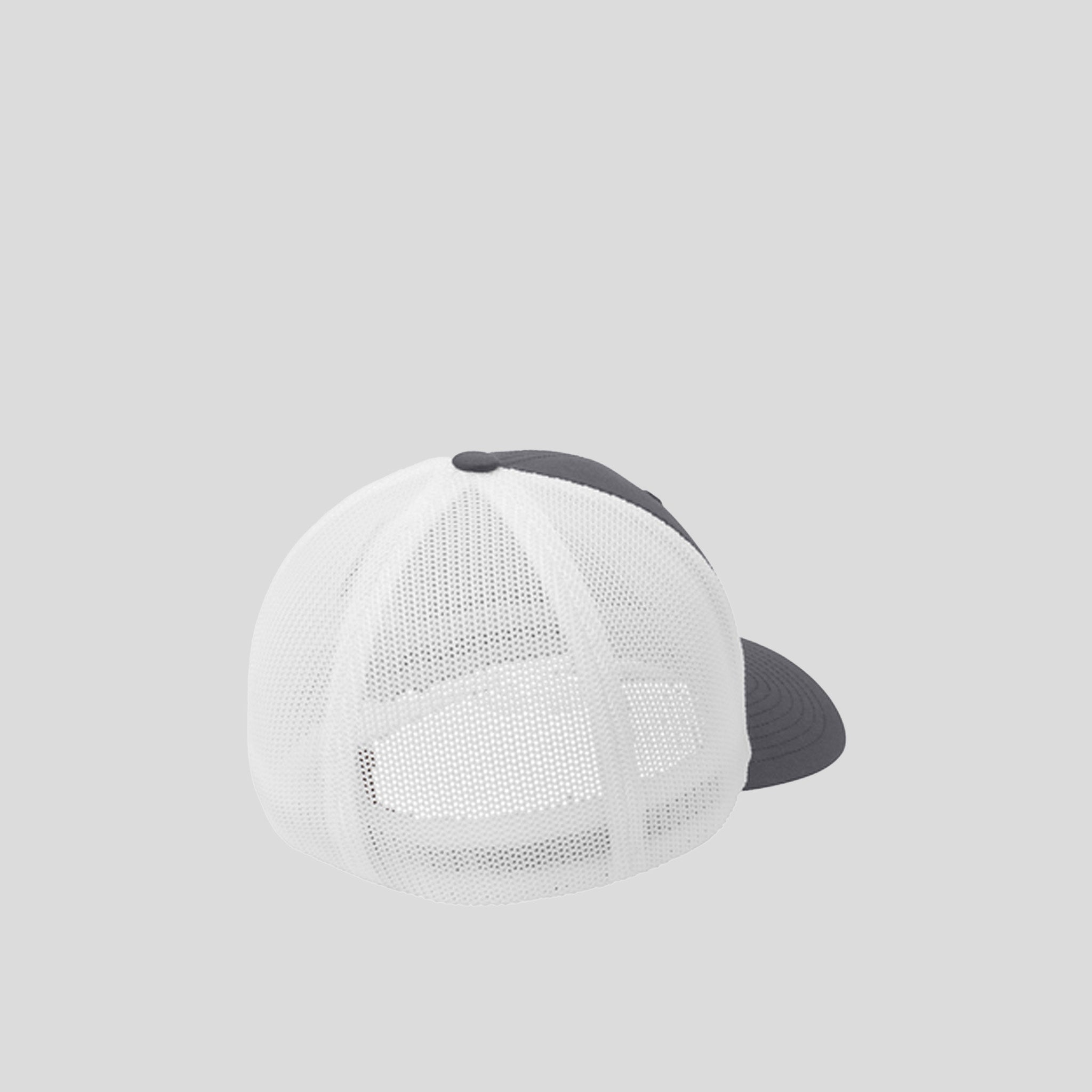 Flexfitยฎ Mesh Back Cap | Graphite/White