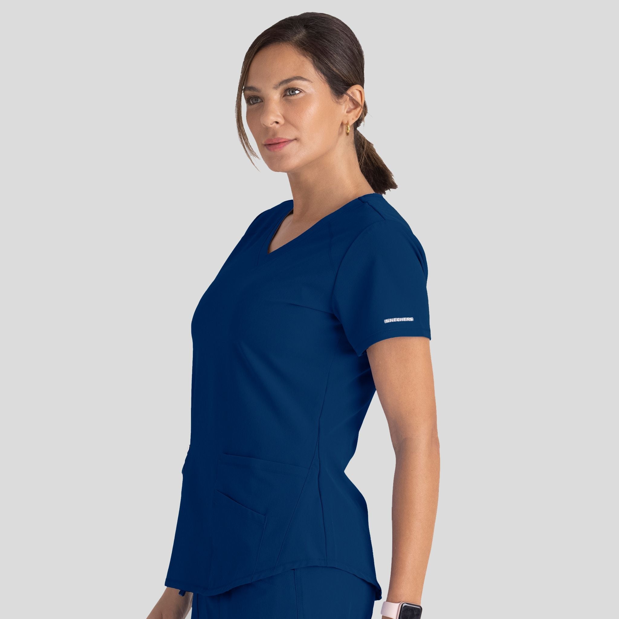 Sketchers_Sk101_Navy_left