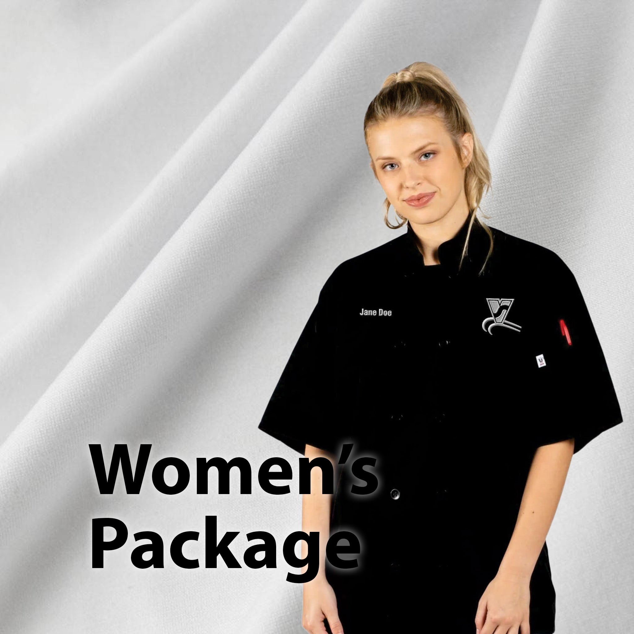 Vanguard Sentinel Career Center Culinary Arts & Hospitality Managment Women's Uniform Package
