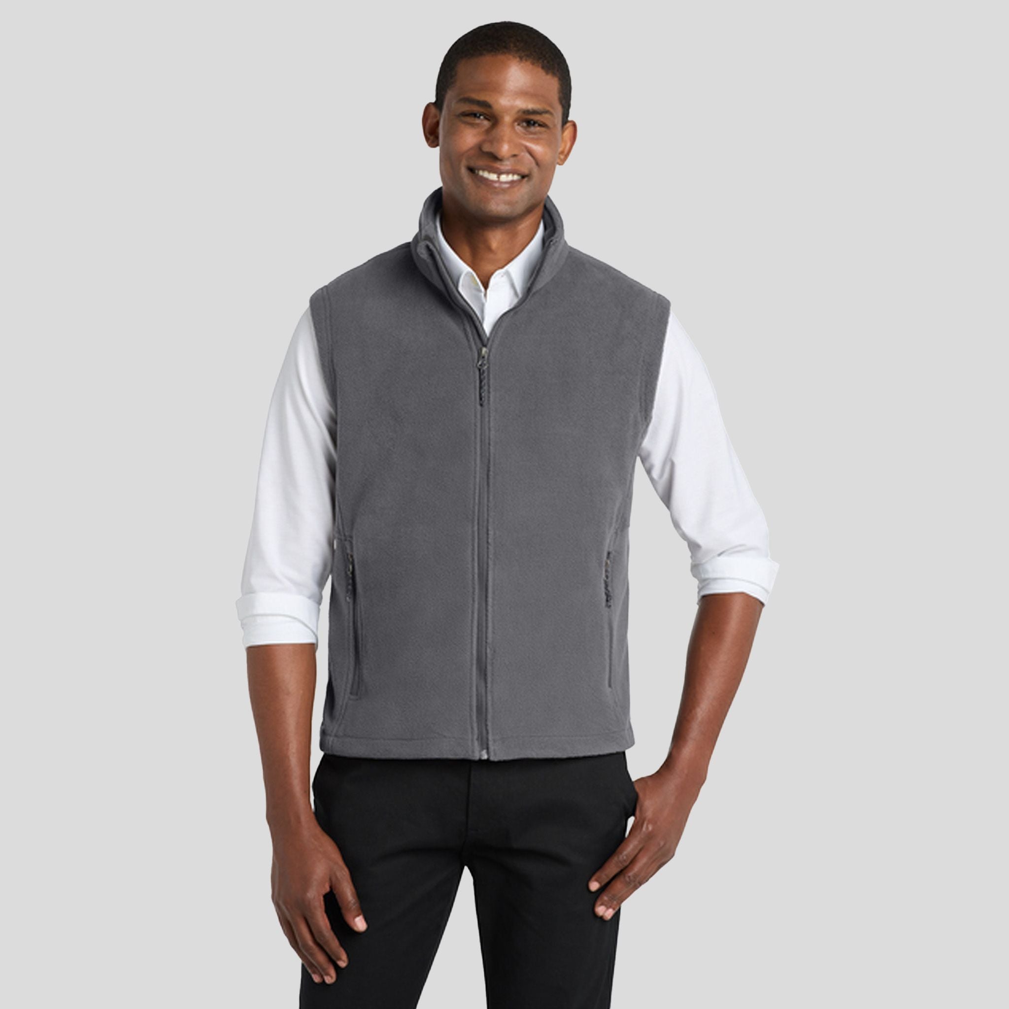 Value Fleece Vest | Iron Grey