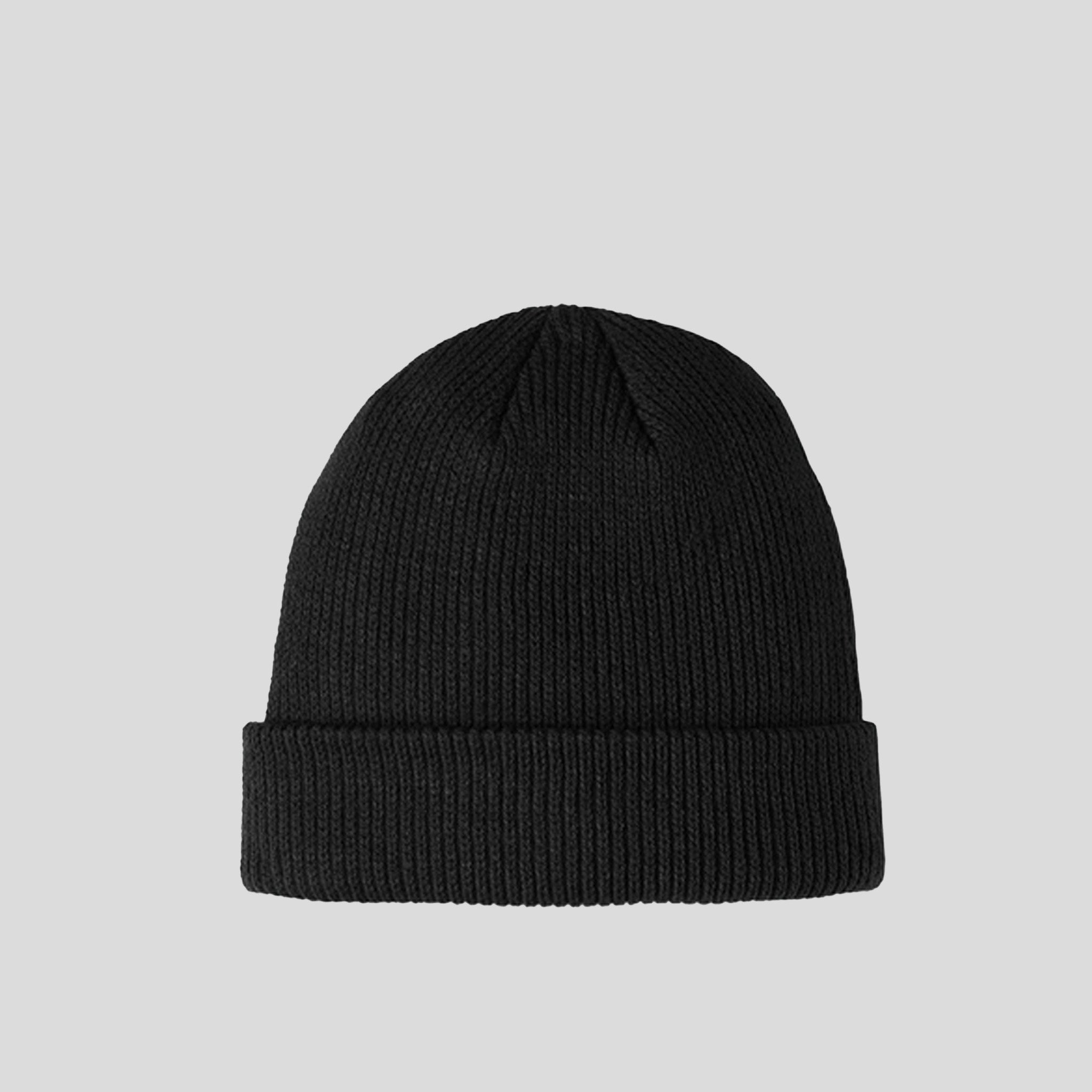 Cozy Cuffed Beanie | Deep Black