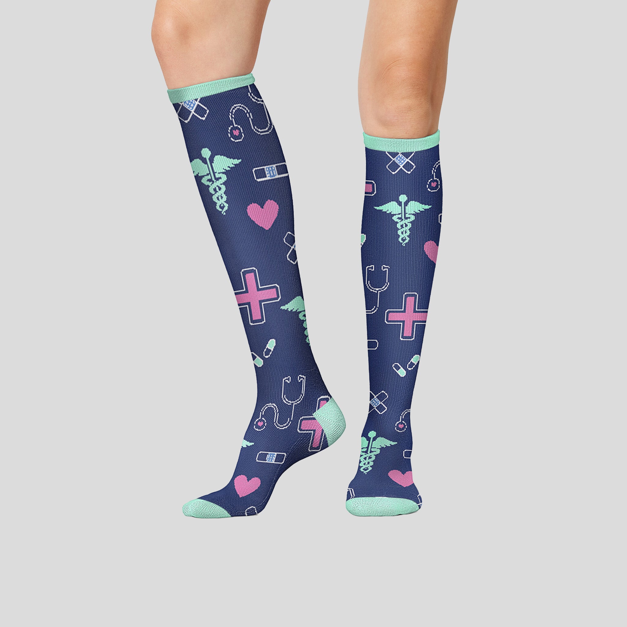Women's 10-15mmHg Compression Socks | Symbols of Care
