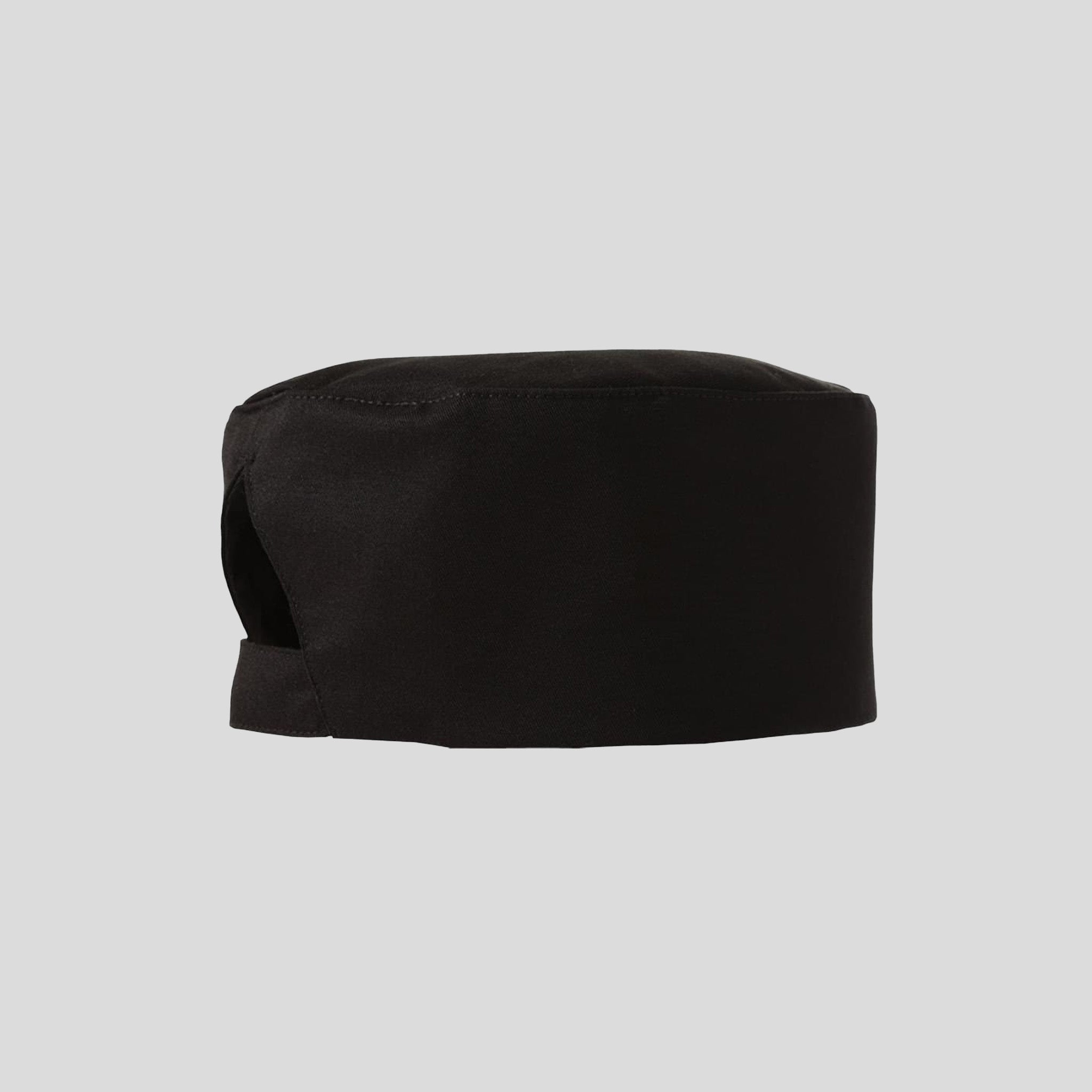 Beanie with Self-Fastening Back | Black
