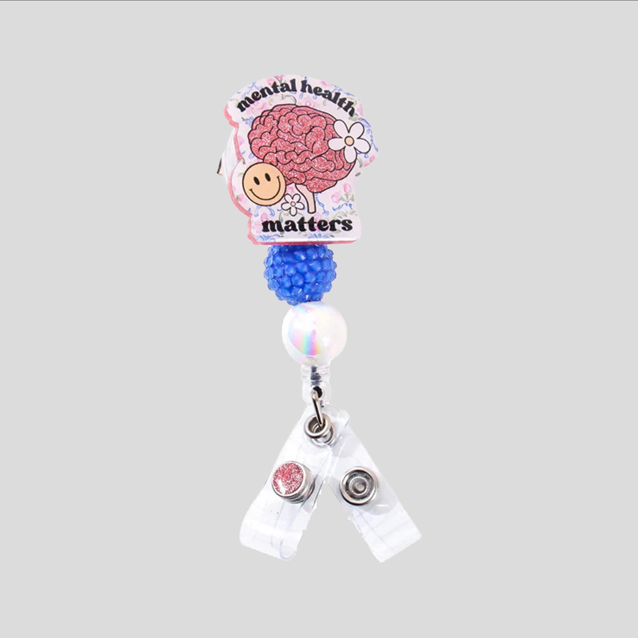 Glitterific Mental Health Badge Reel