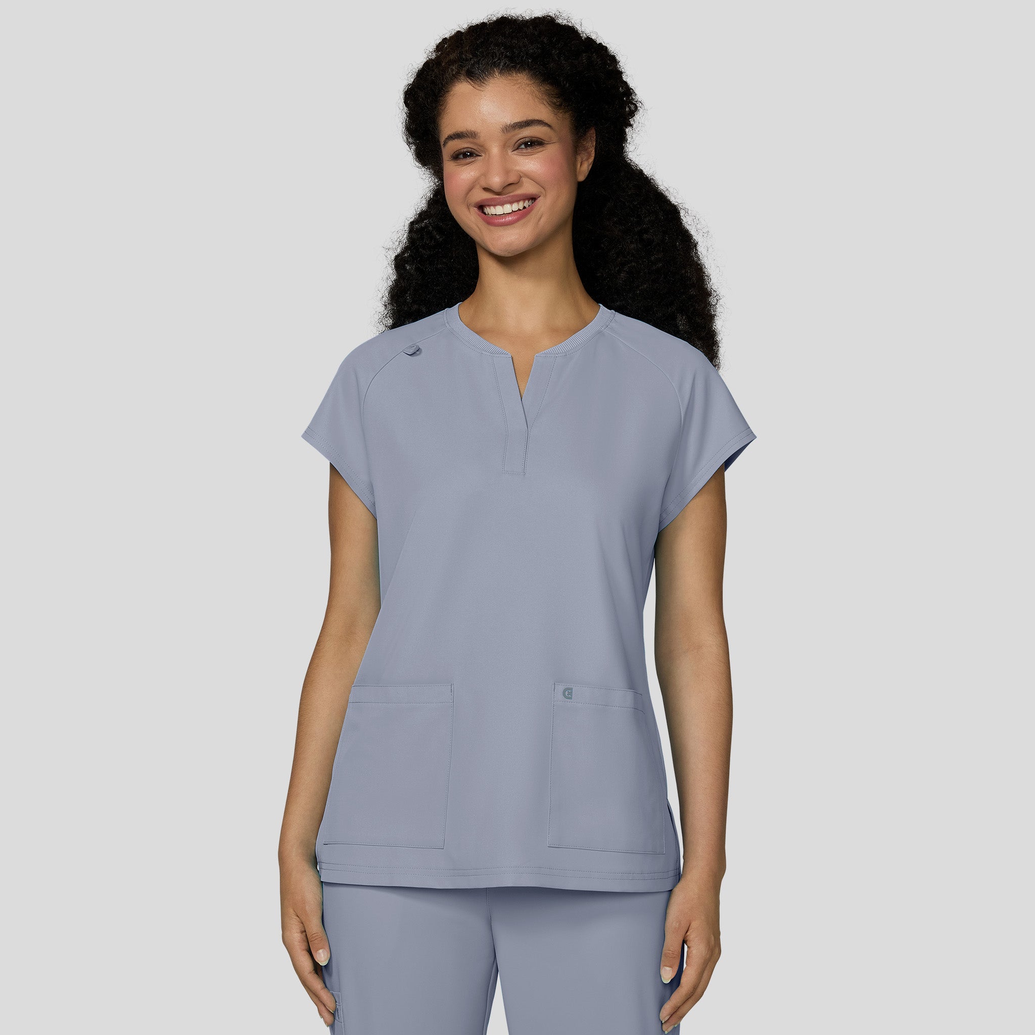 Reese Top | Platinum Grey