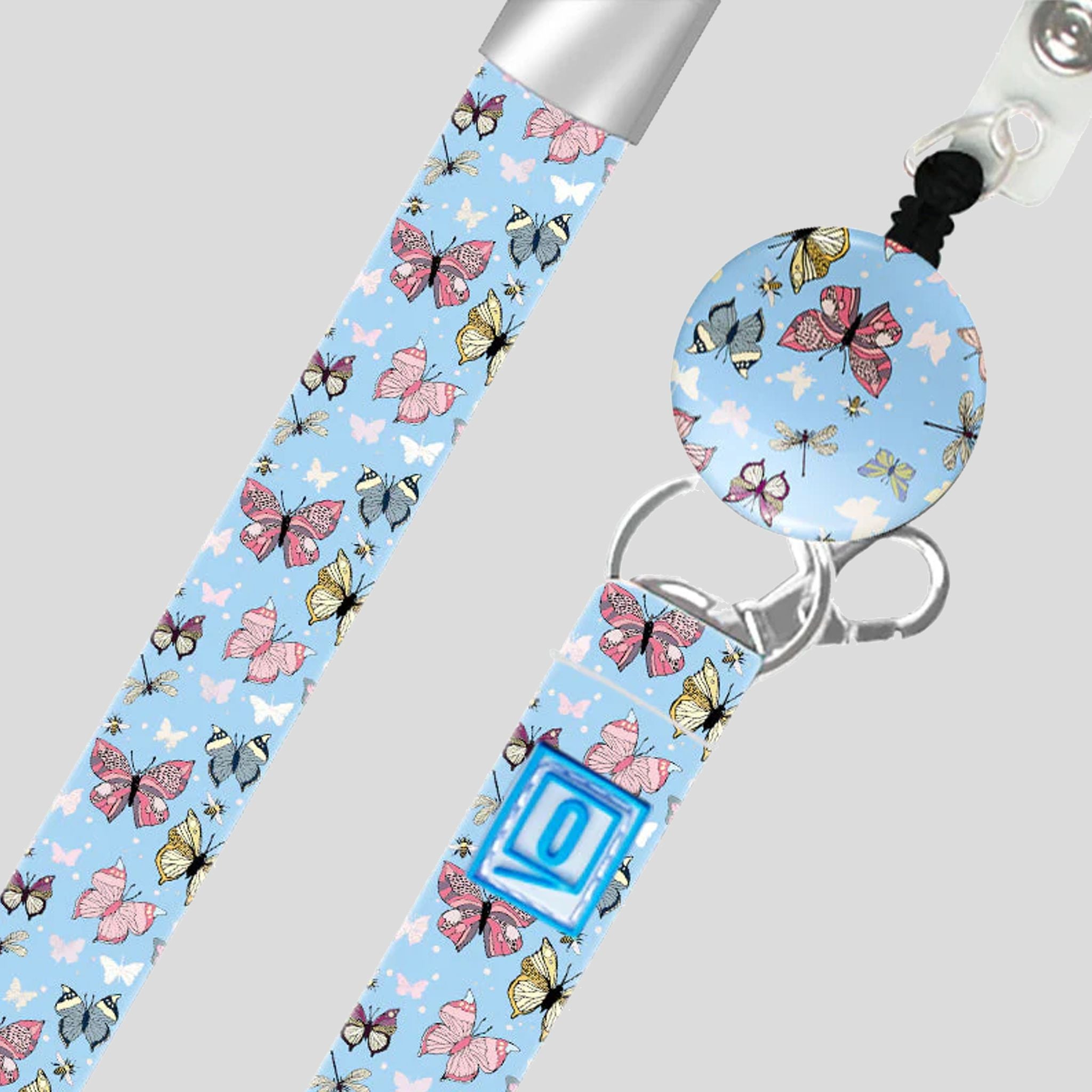 LUXE Lanyard Butterfly Garden