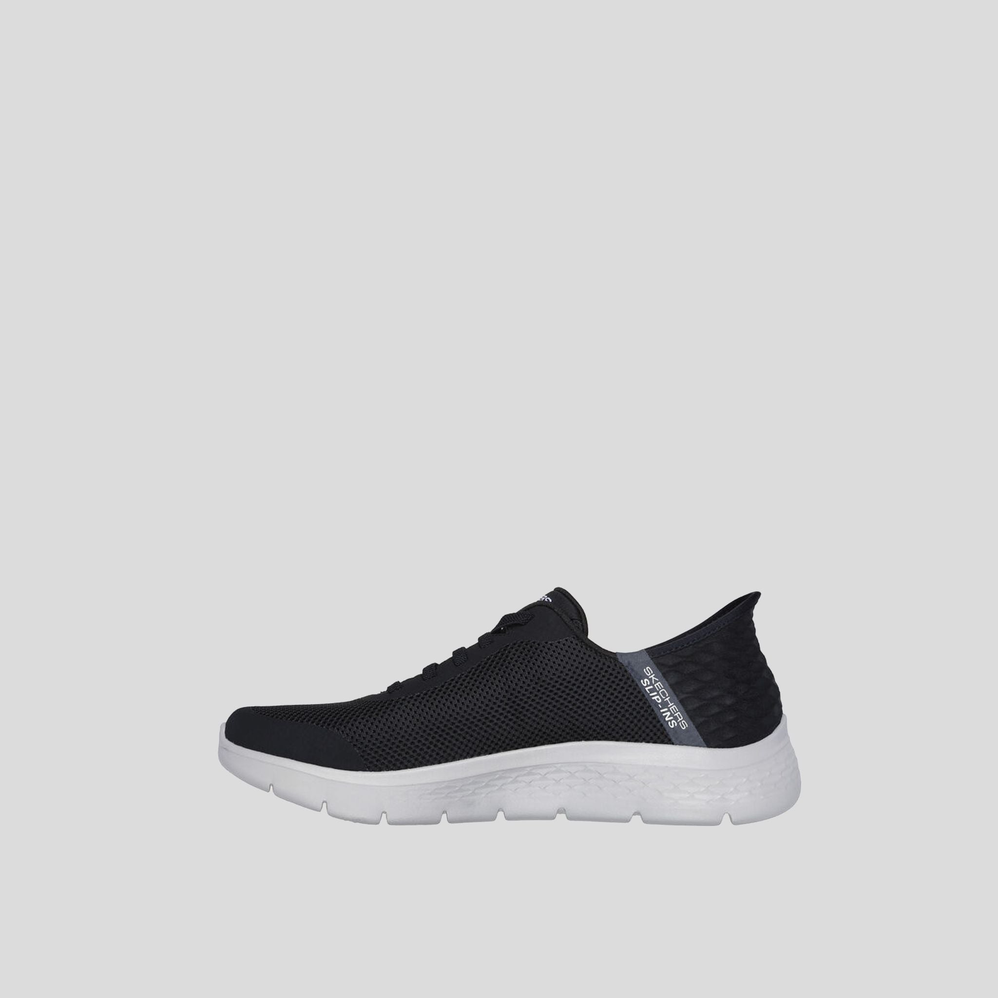 Men's Skechers Slip-ins: GO WALK Flex - Hands Up | Black/Gray