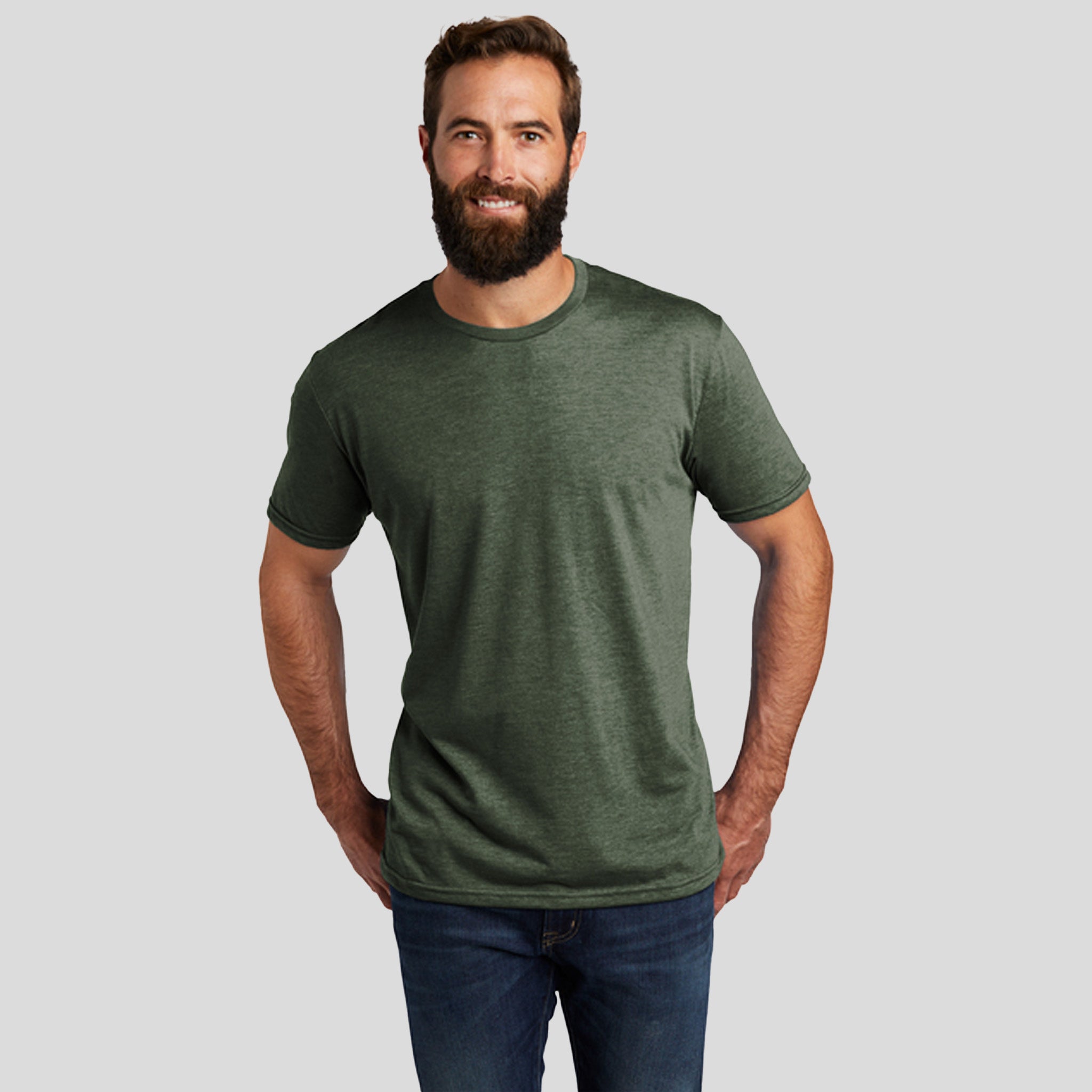 Unisex Tri-Blend Tee | Herb Green