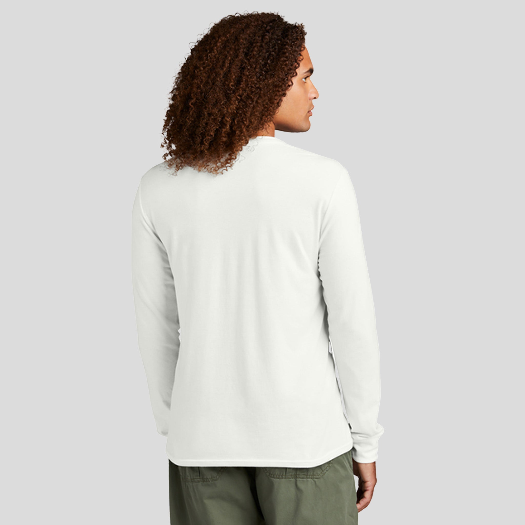 Perfect Tri® Long Sleeve Henley | Natural