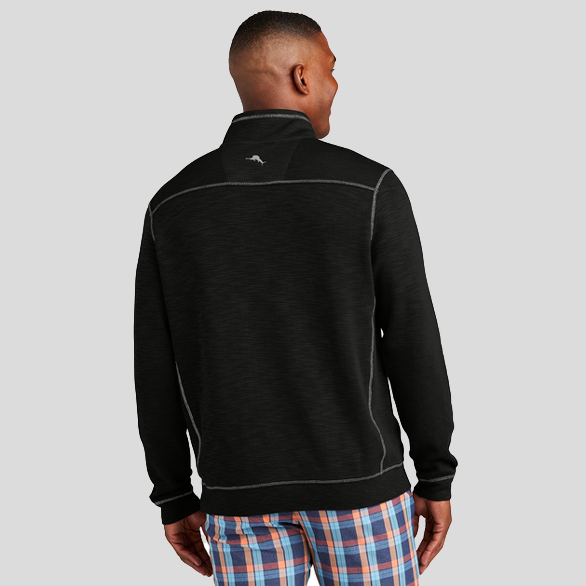 Men's Tobago Bay 1/2-Zip | Black