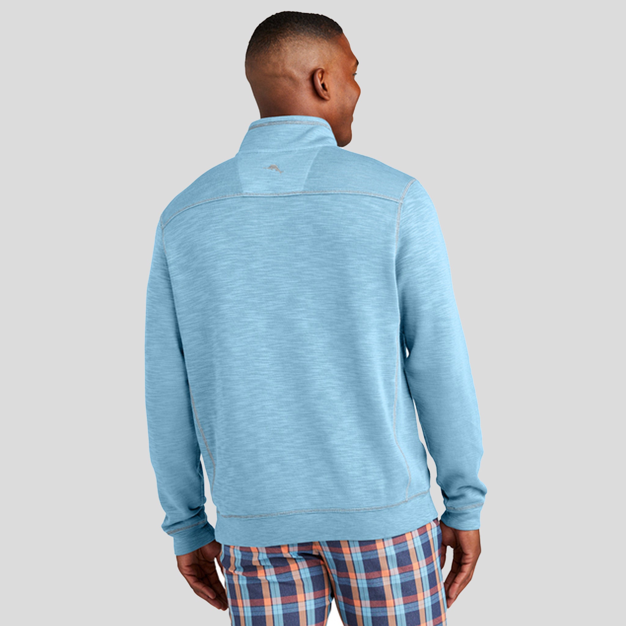 Men's Tobago Bay 1/2-Zip | Light Sky Blue