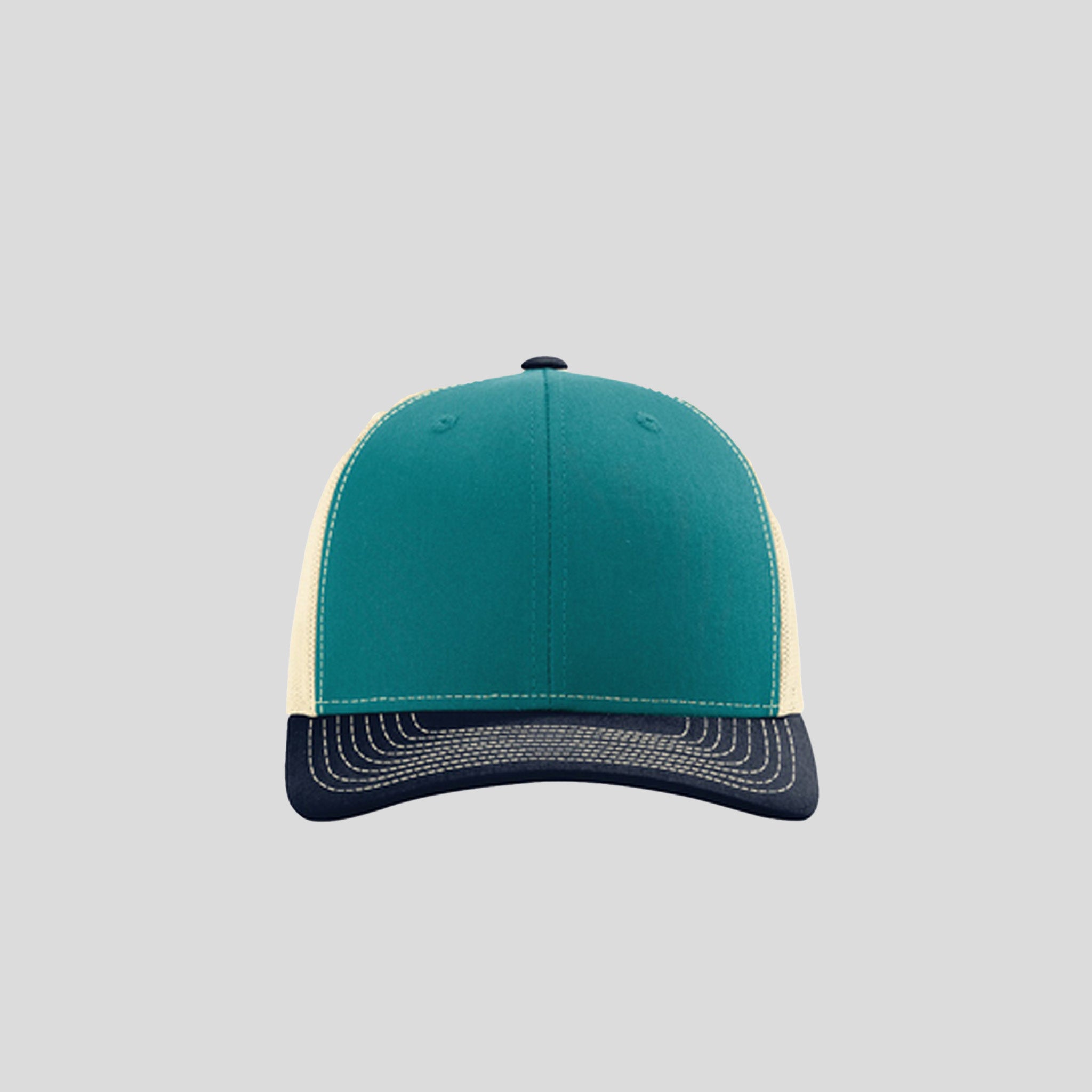 Richardson Trucker Cap | Blue Teal/Birch/Navy