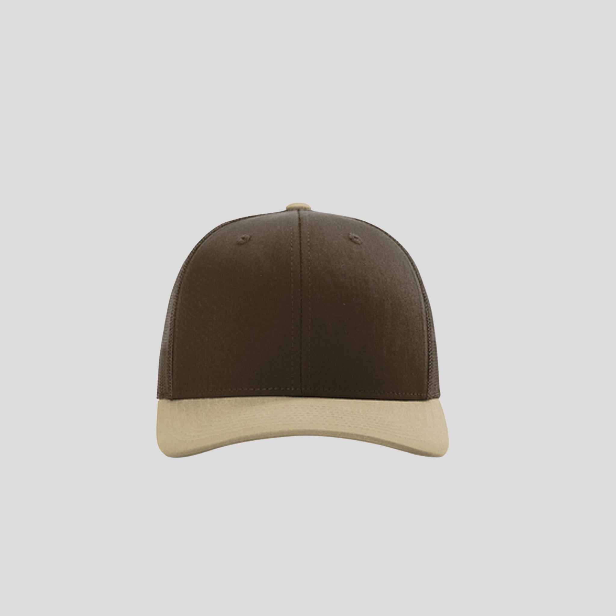 Richardson Trucker Cap | Brown/Brown/Khaki